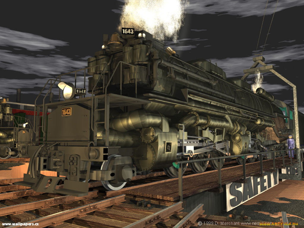 техника, паровозы