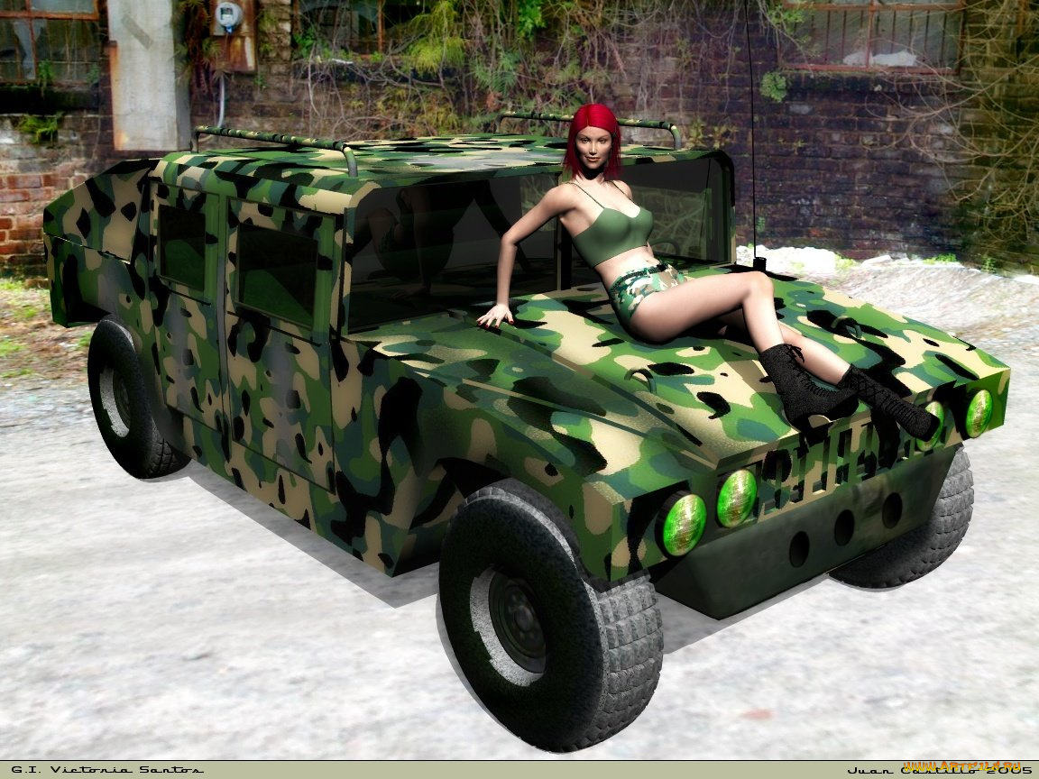 автомобили, 3д