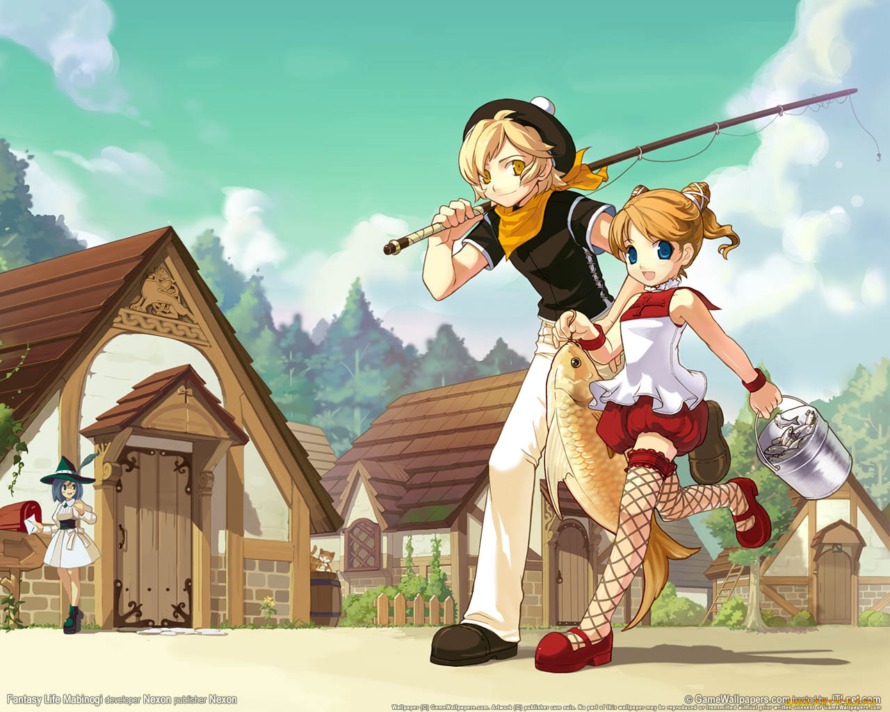 видео, игры, fantasy, life, mabinogi