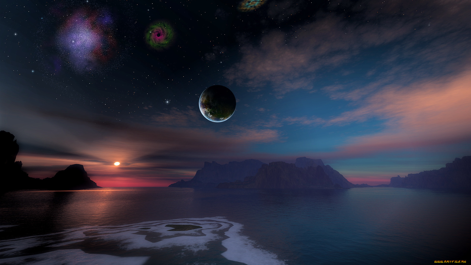 3д, графика, nature, landscape, природа