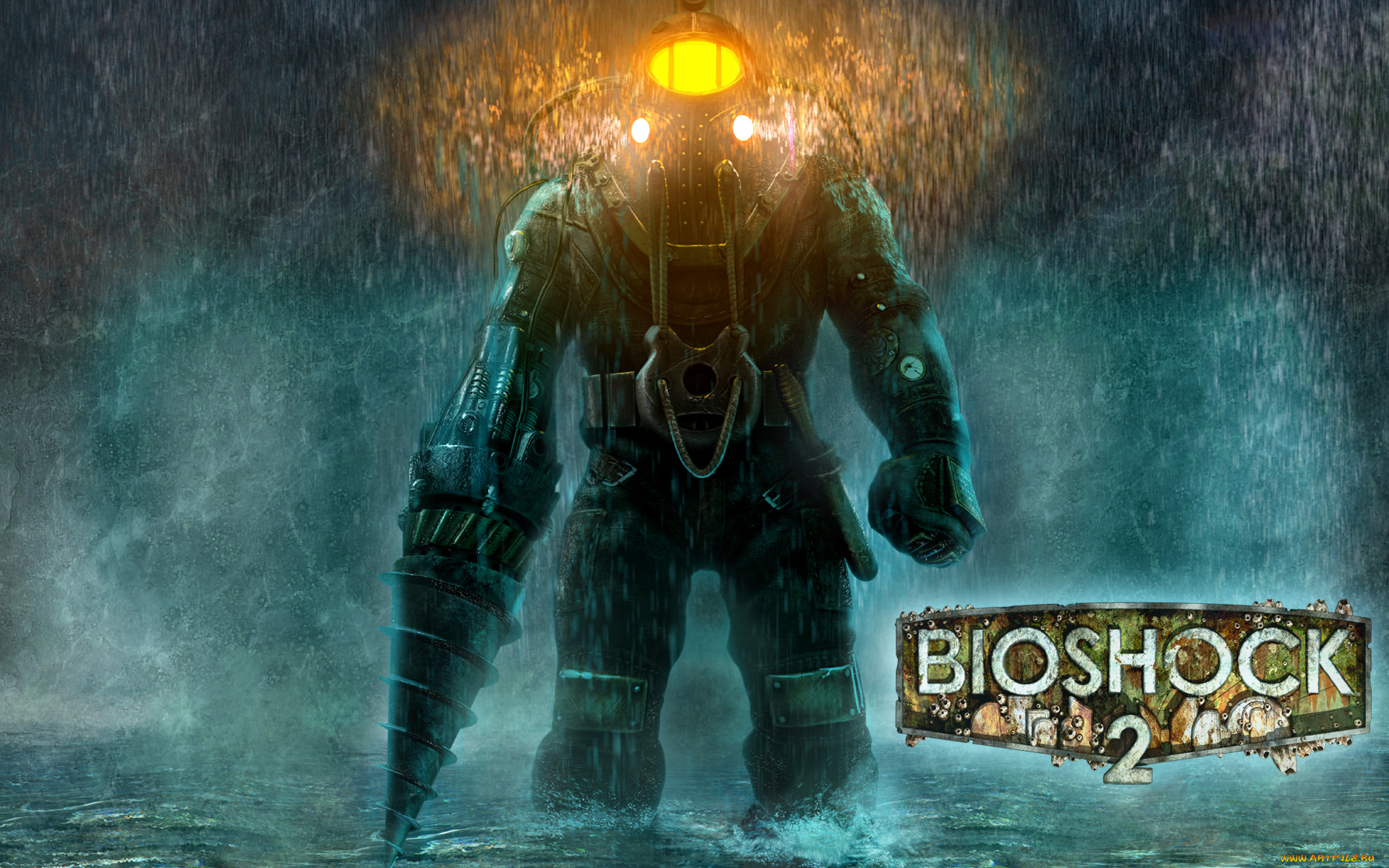 shock, sea, of, dreams, видео, игры, bioshock