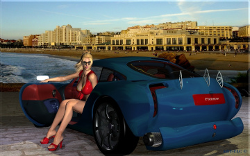 Картинка 3д графика people люди