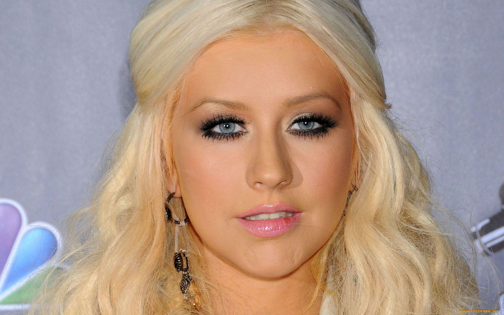 музыка, christina, aguilera, длинные, серьги