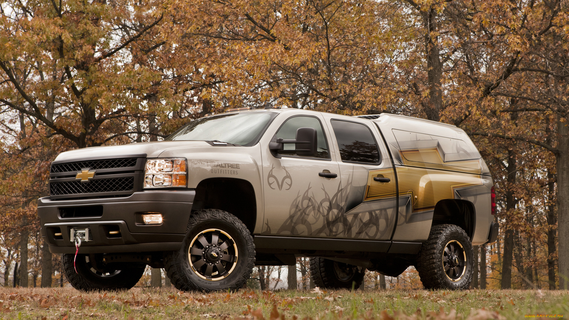 chevrolet, silverado, 2500, hd, realtree, concept, автомобили, custom, 5dr, off, road