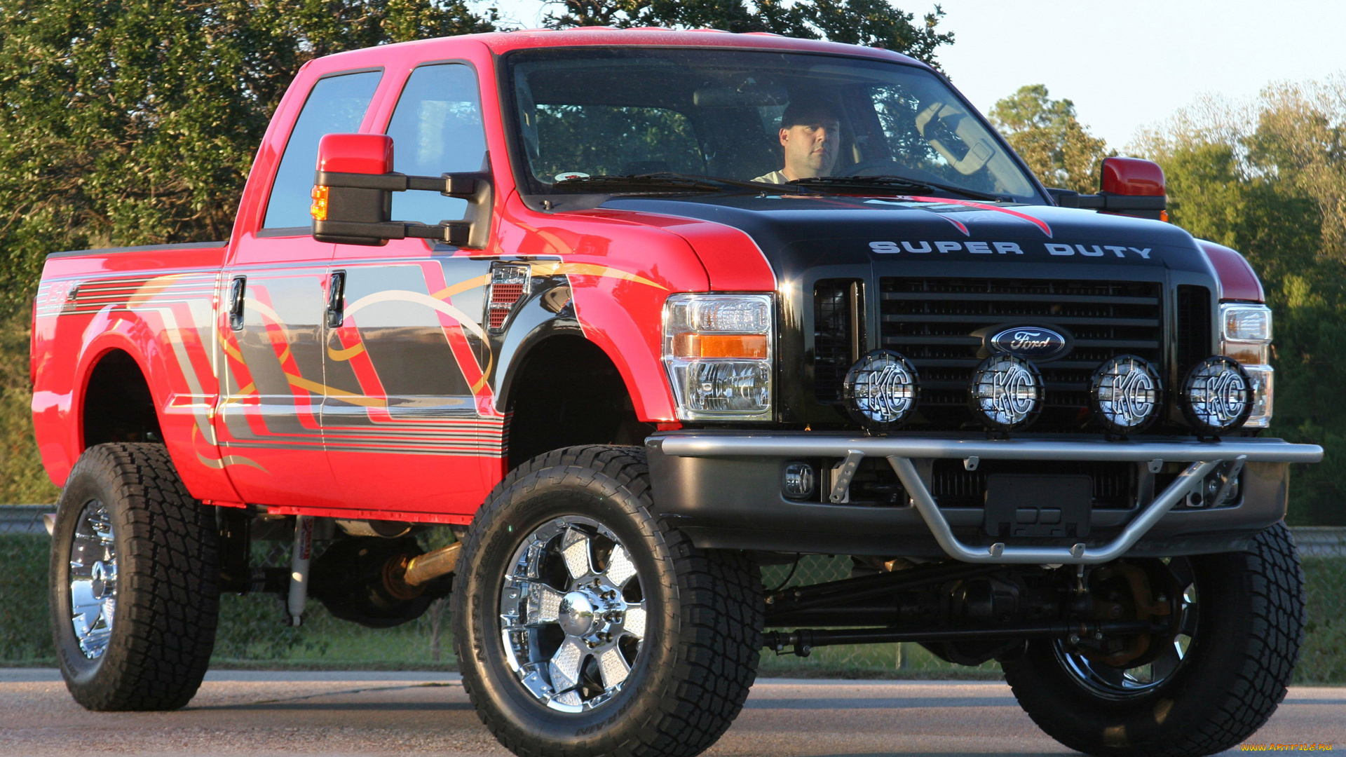 ford, 250, super, duty, by, fabtech, автомобили, custom, pick, up, sport