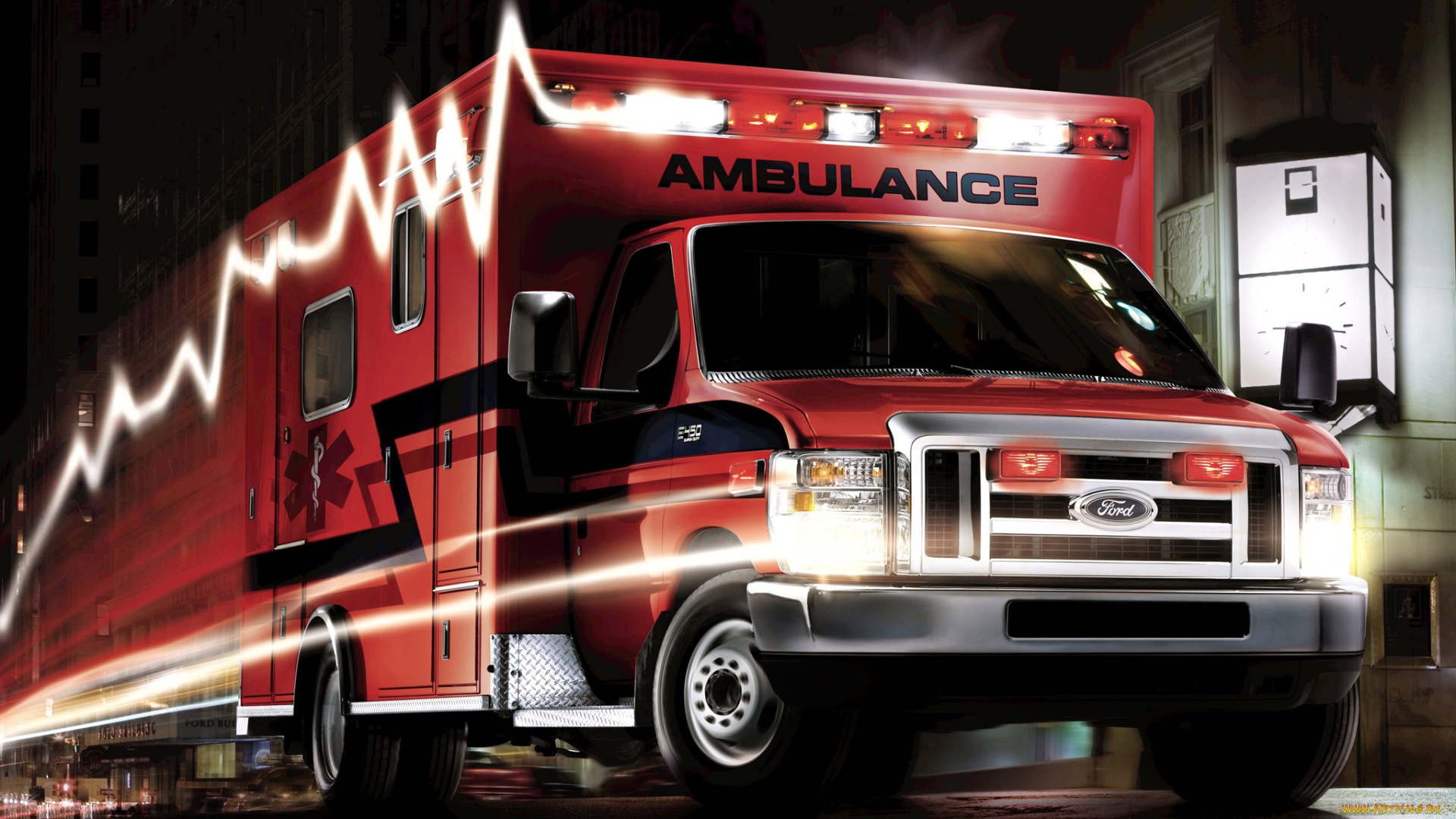 ford, 450, super, duty, ambulance, автомобили, скорая, помощь