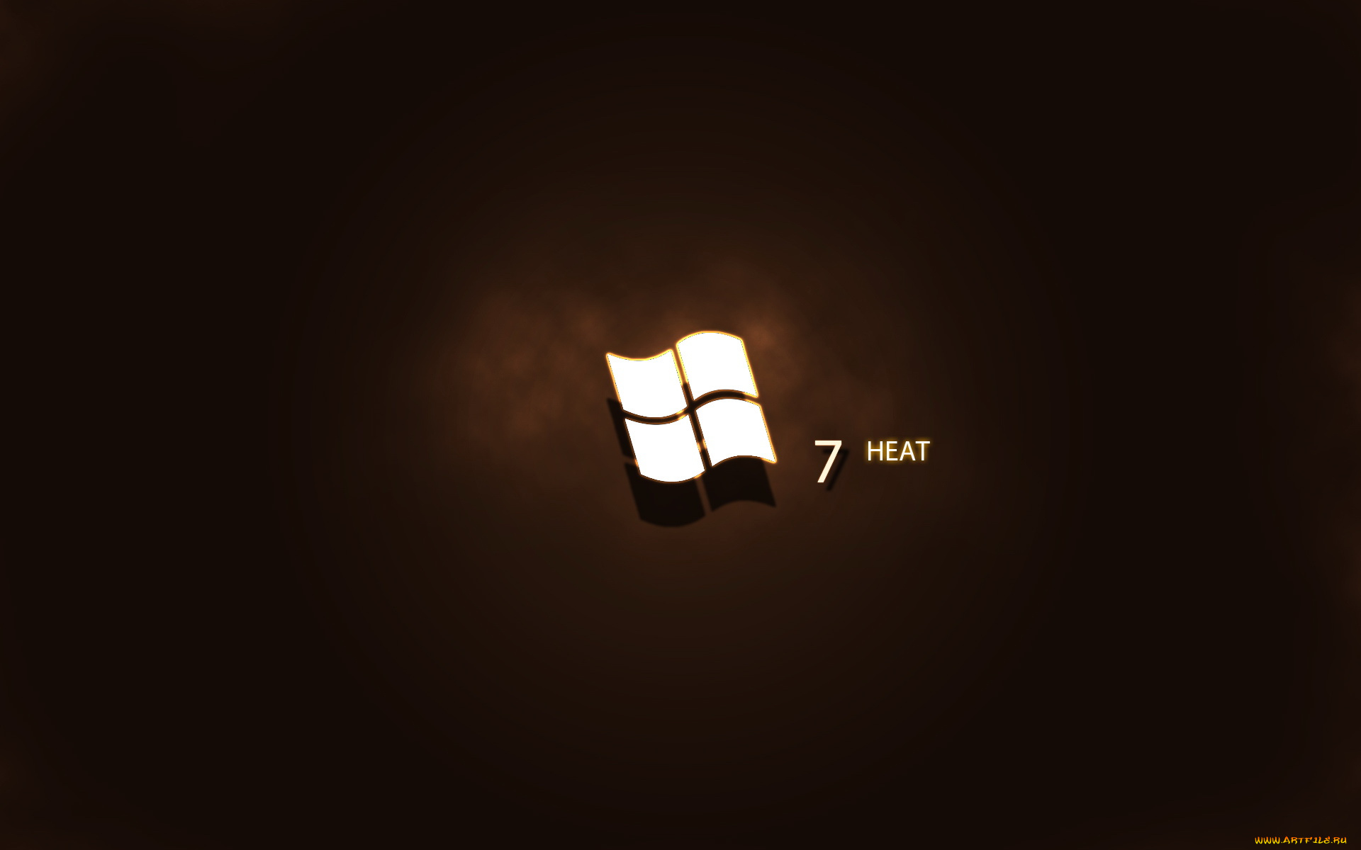 компьютеры, windows, vienna, коричневый, логотип