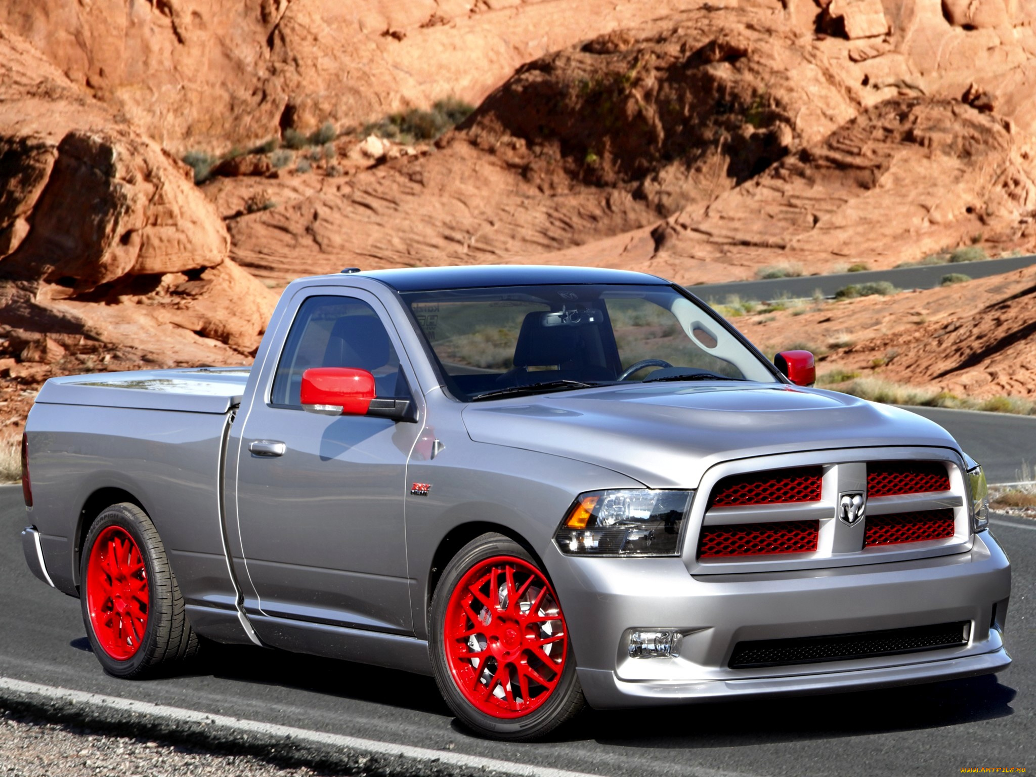 ram, 392, quick, silver, concept, автомобили, custom, pick, up