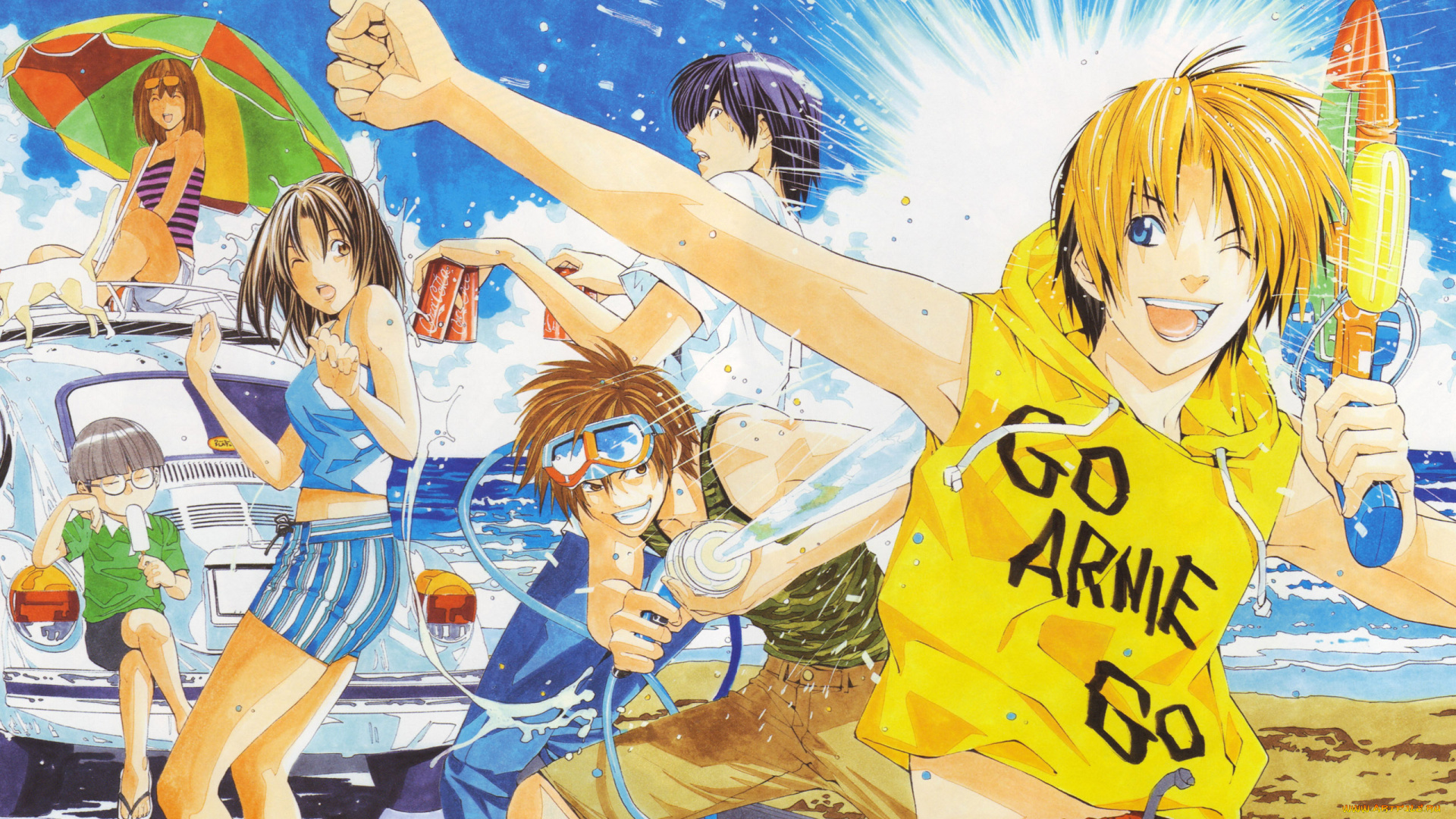 аниме, hikaru, no, go