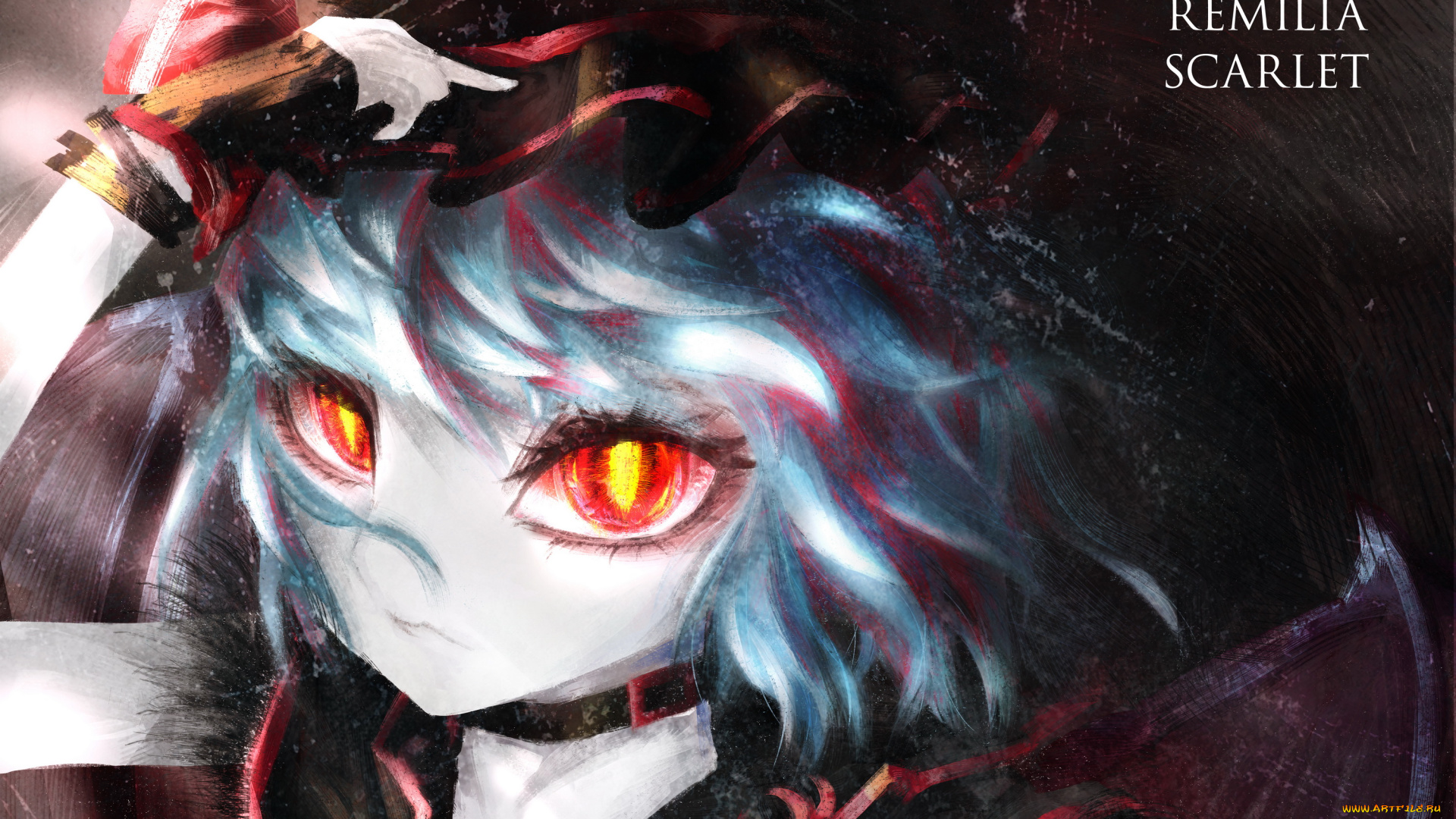 аниме, touhou, ремилия, скарлет