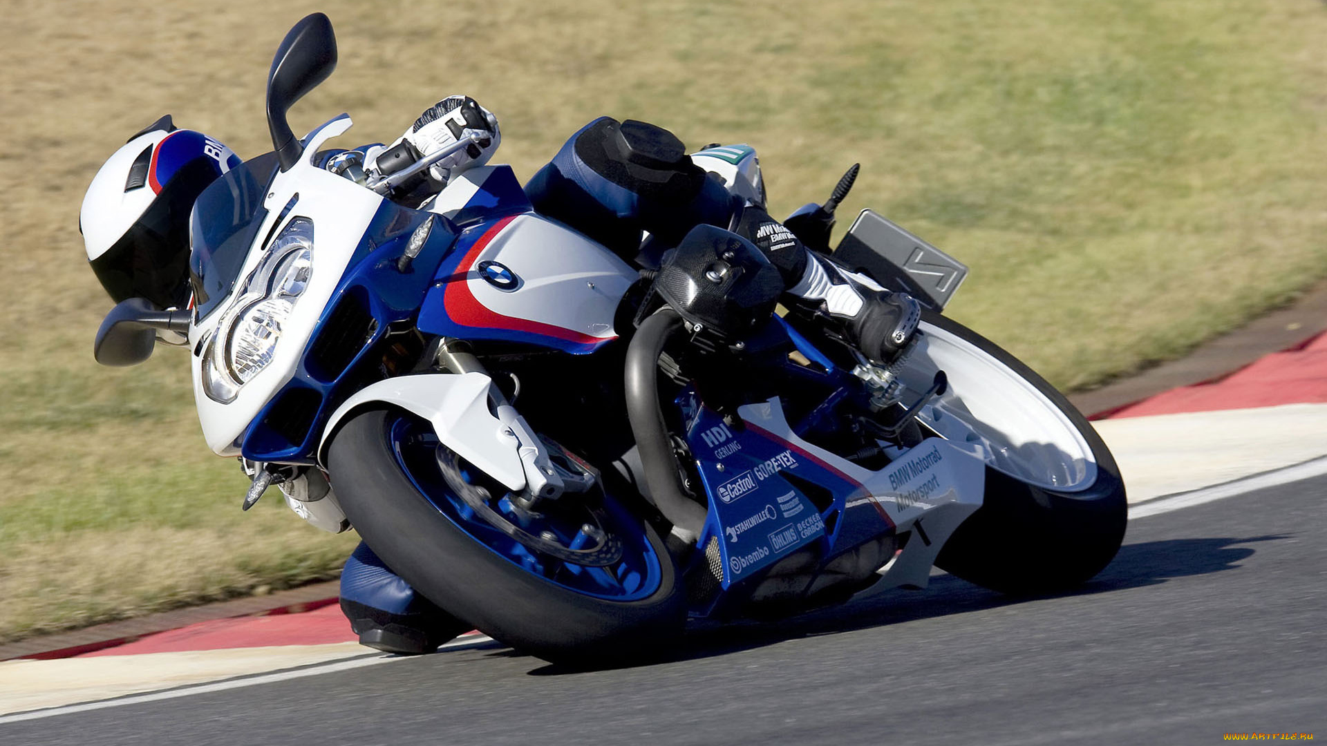 спорт, мотоспорт, гонки, трек, bmw