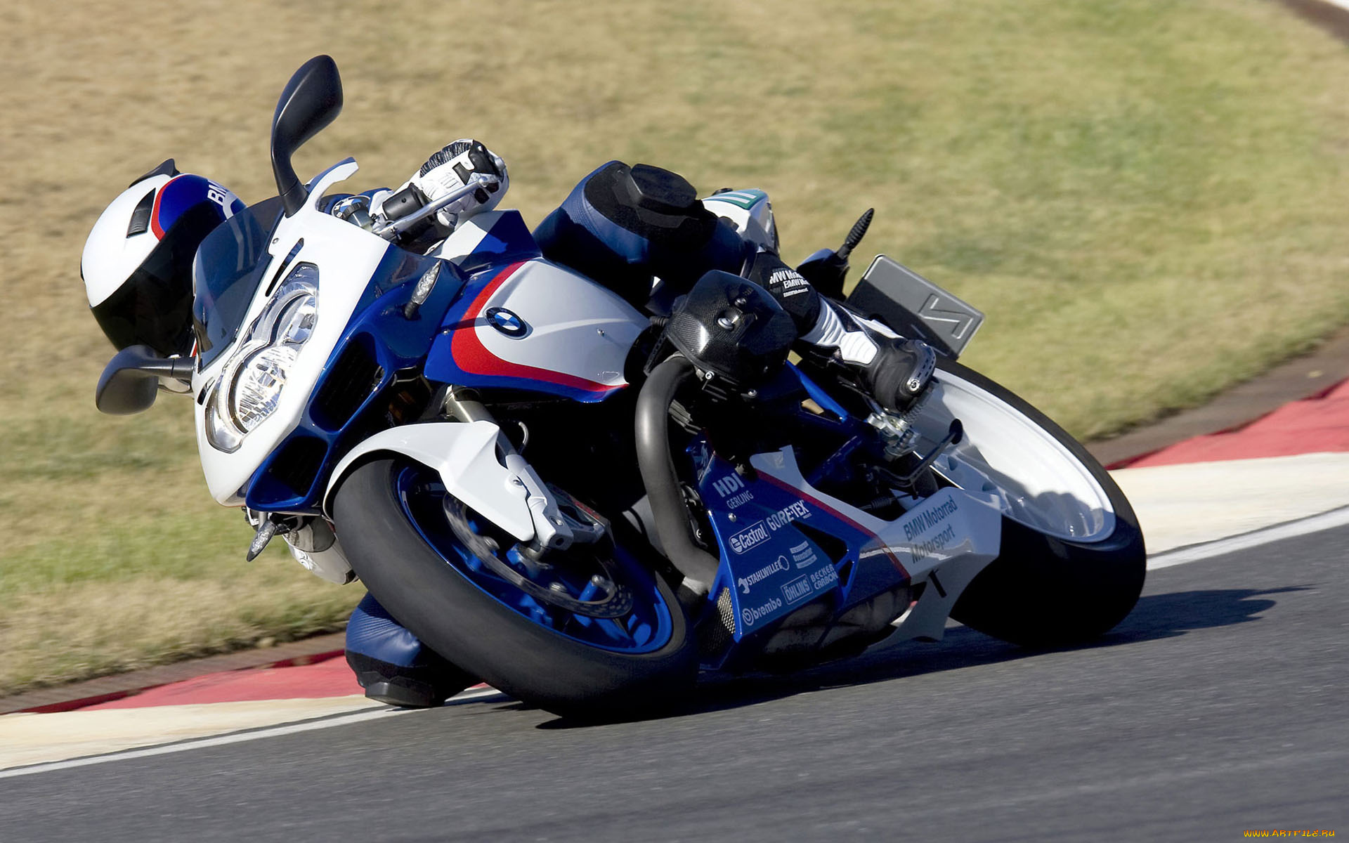 спорт, мотоспорт, гонки, трек, bmw