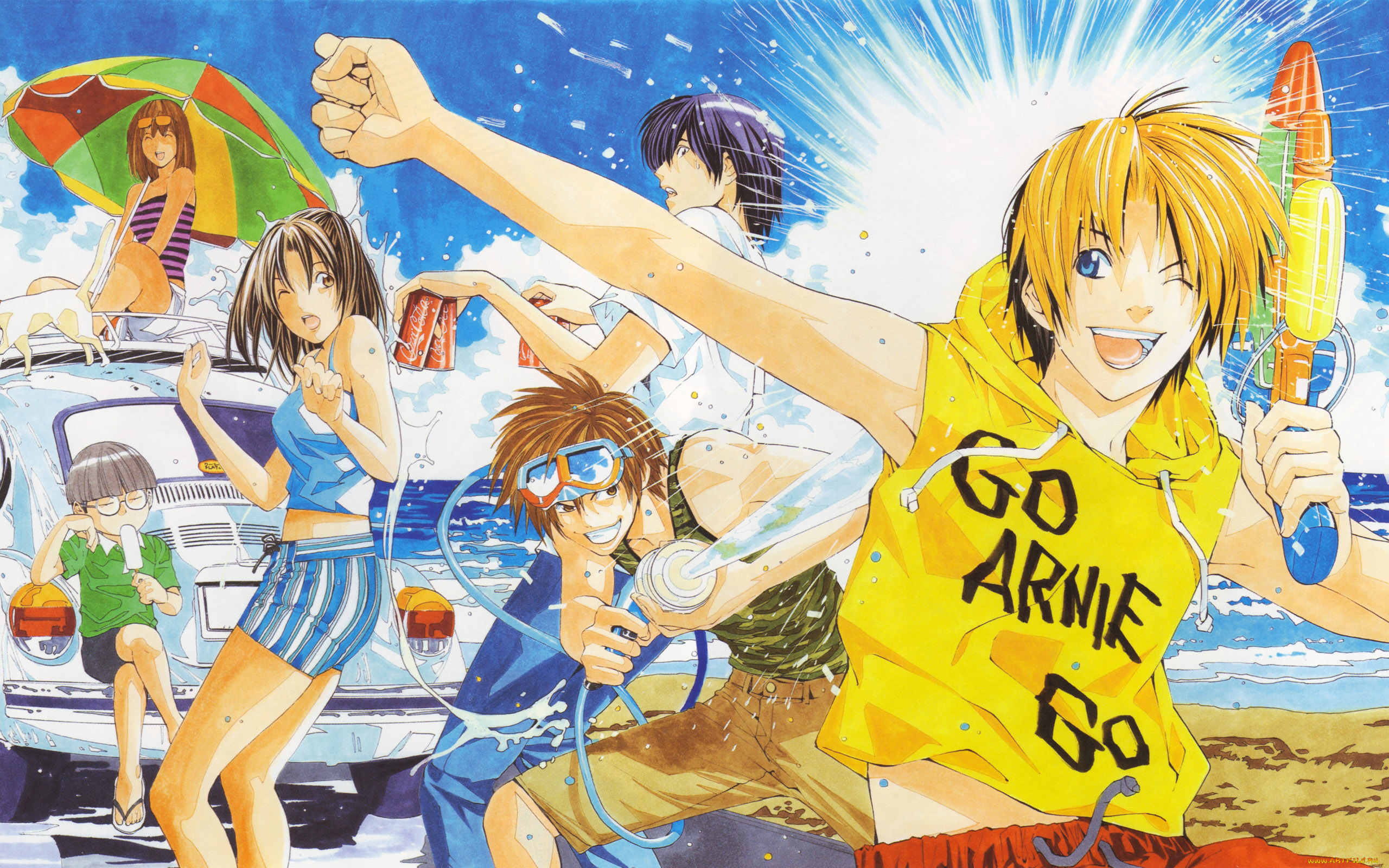 аниме, hikaru, no, go