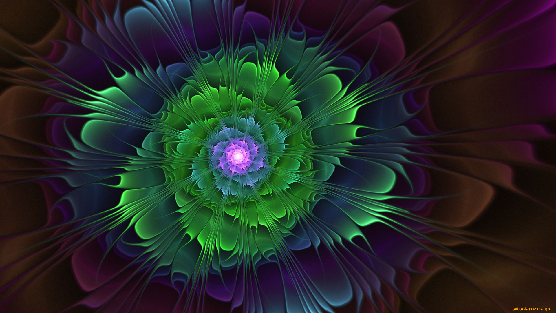 3д, графика, фракталы, , fractal, фон, узор, цвета