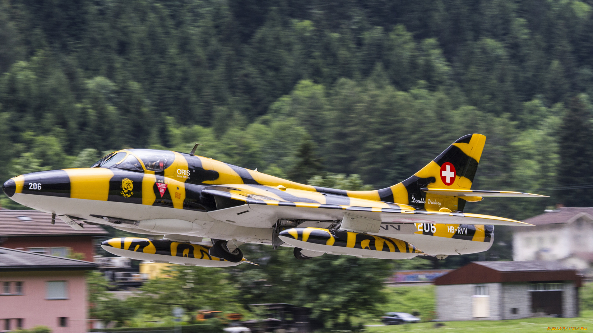 hunter, t, mk, 68, авиация, боевые, самолёты, аэродром, стоянка, истребитель