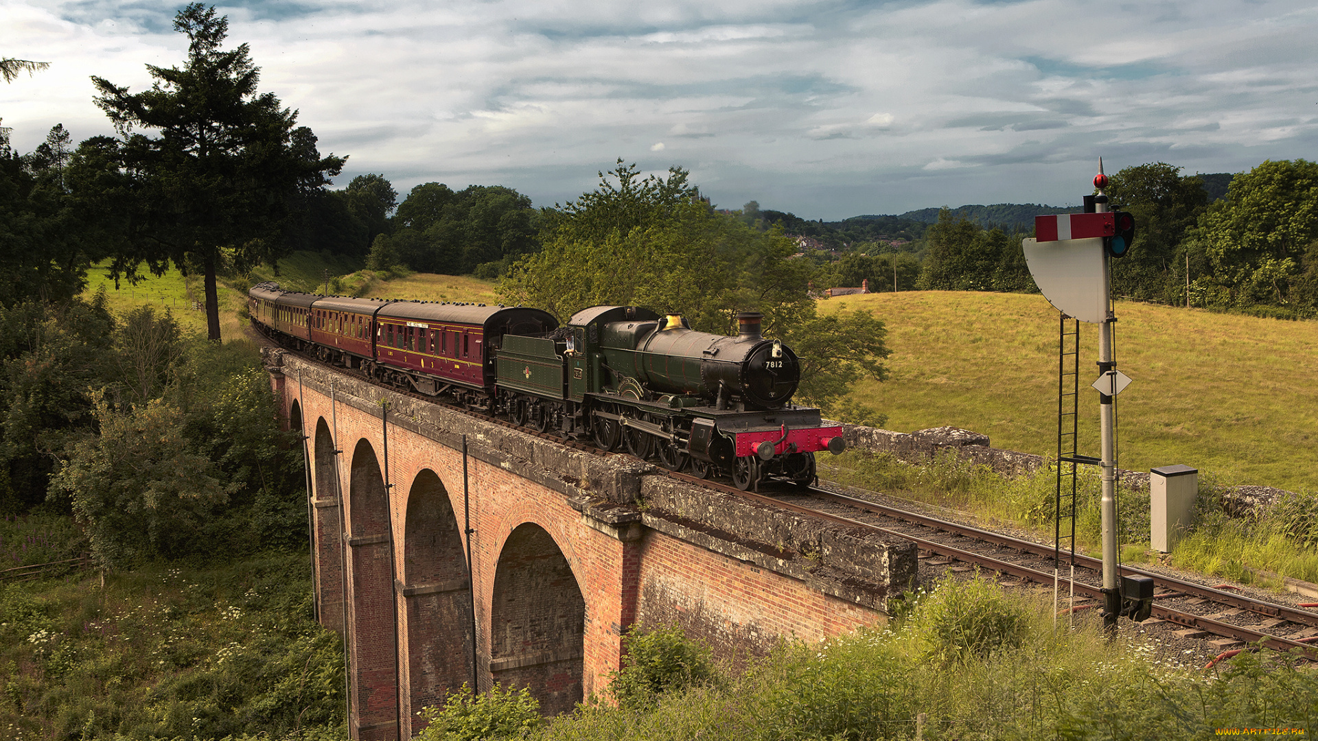 техника, паровозы, железная, дорога, паровоз