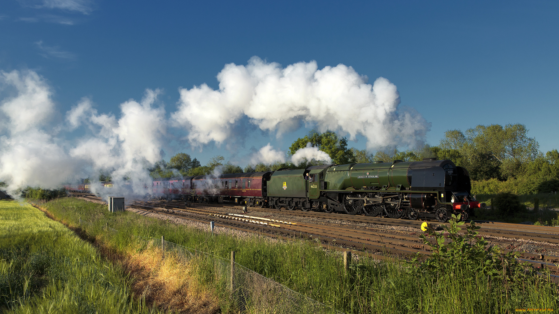 техника, паровозы, железная, дорога, паровоз