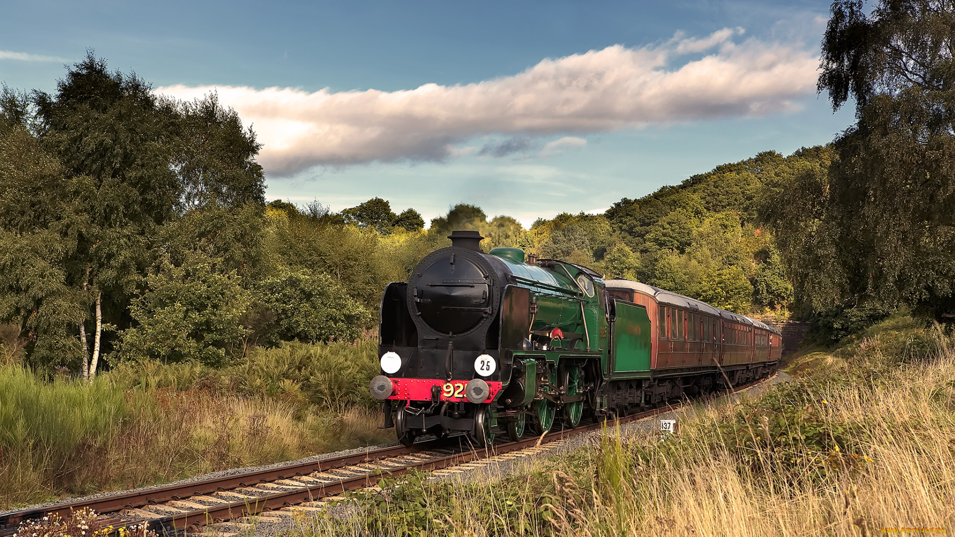 техника, паровозы, железная, дорога, паровоз