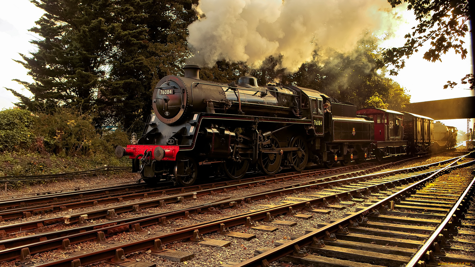 техника, паровозы, железная, дорога, паровоз