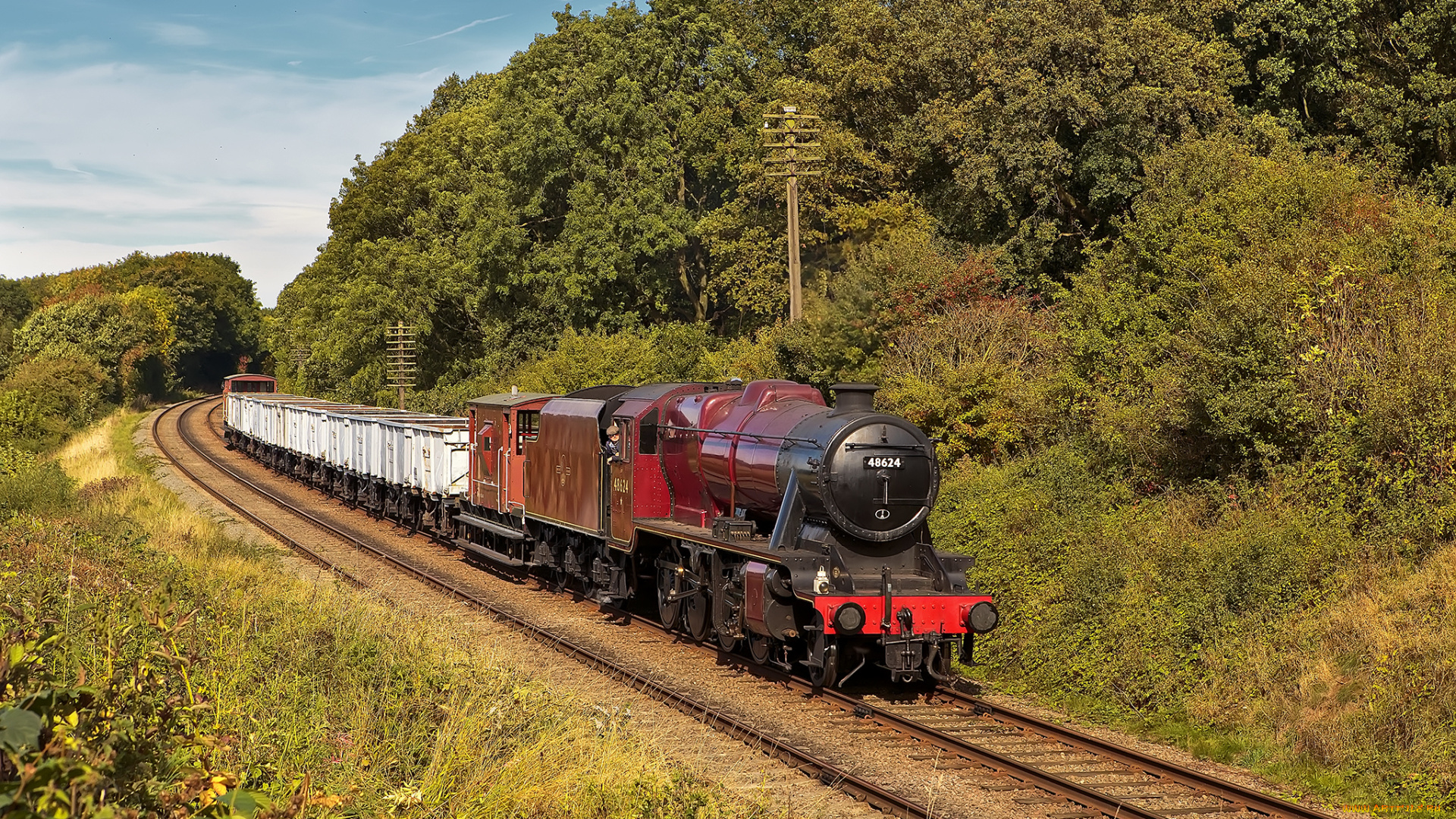 техника, паровозы, железная, дорога, паровоз