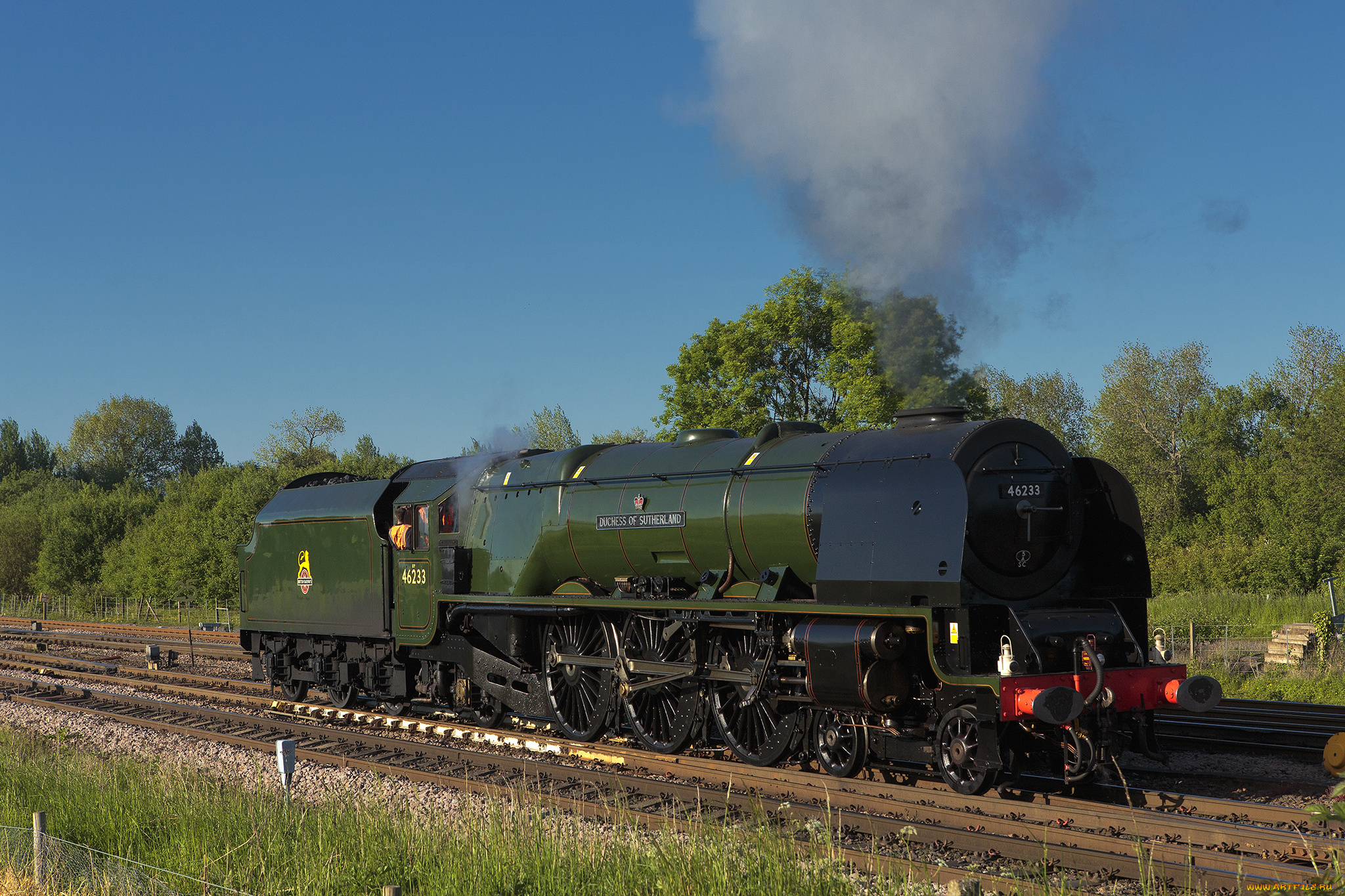 техника, паровозы, железная, дорога, паровоз