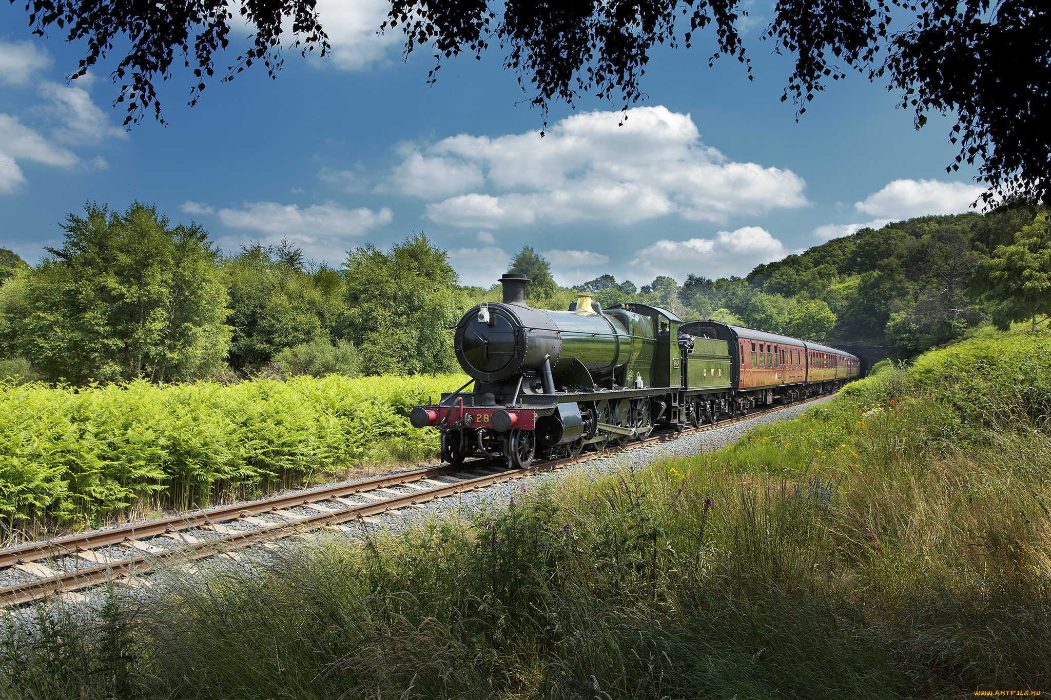 техника, паровозы, железная, дорога, паровоз