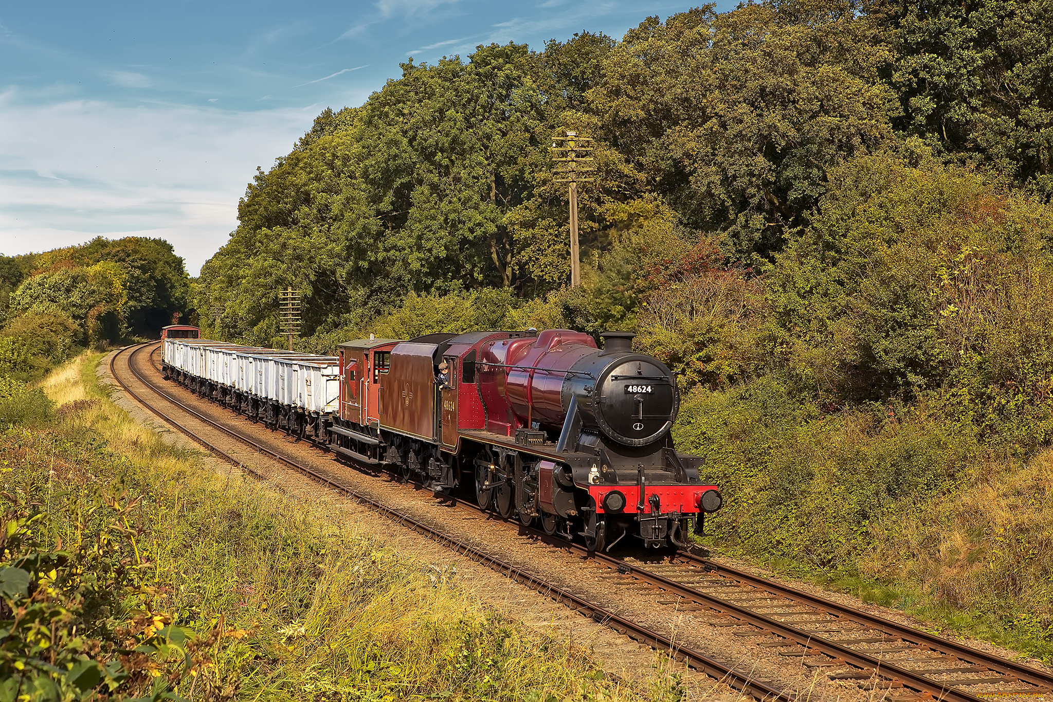 техника, паровозы, железная, дорога, паровоз