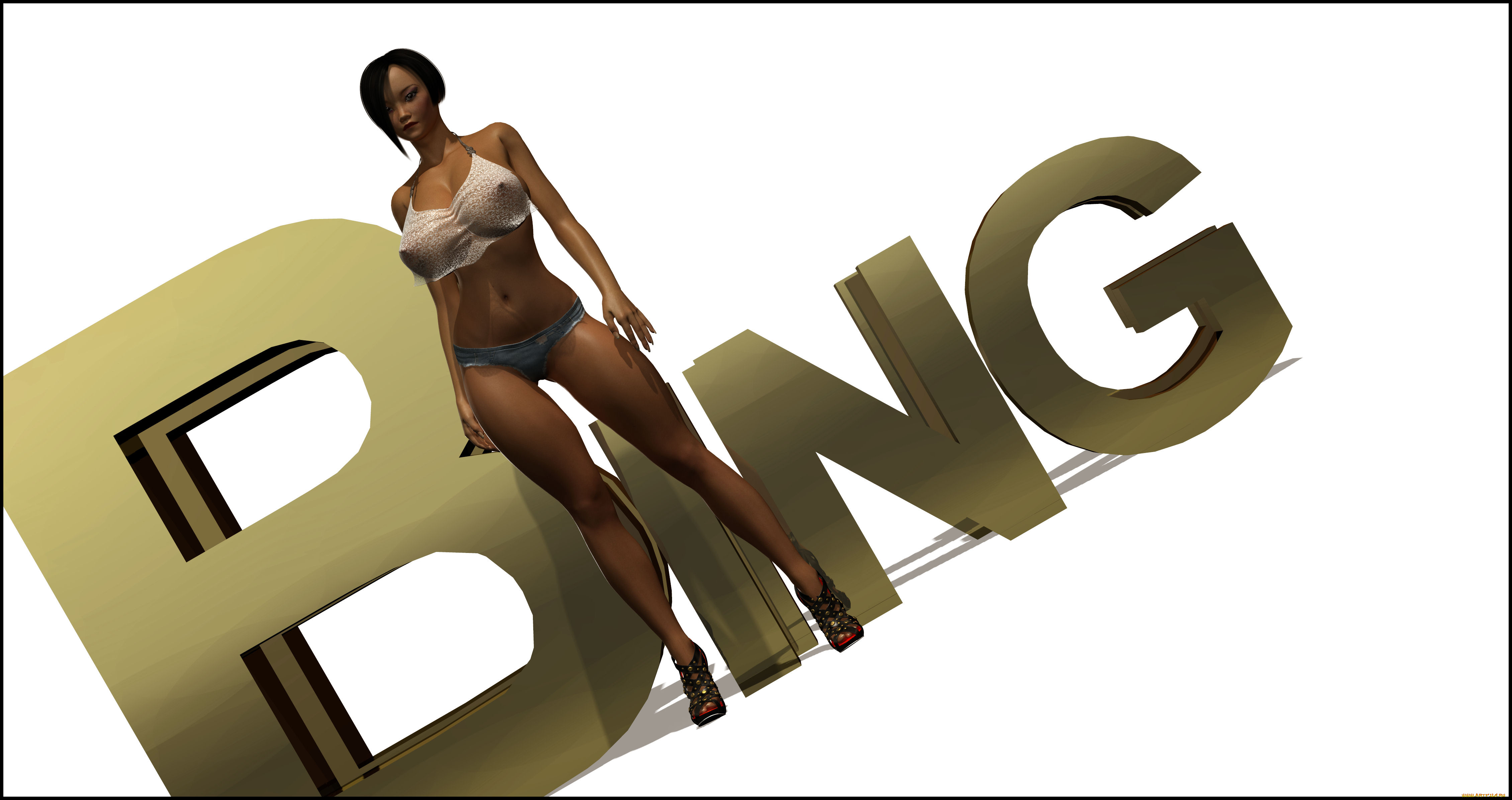 3д, графика, люди, , people, фон, взгляд, девушка