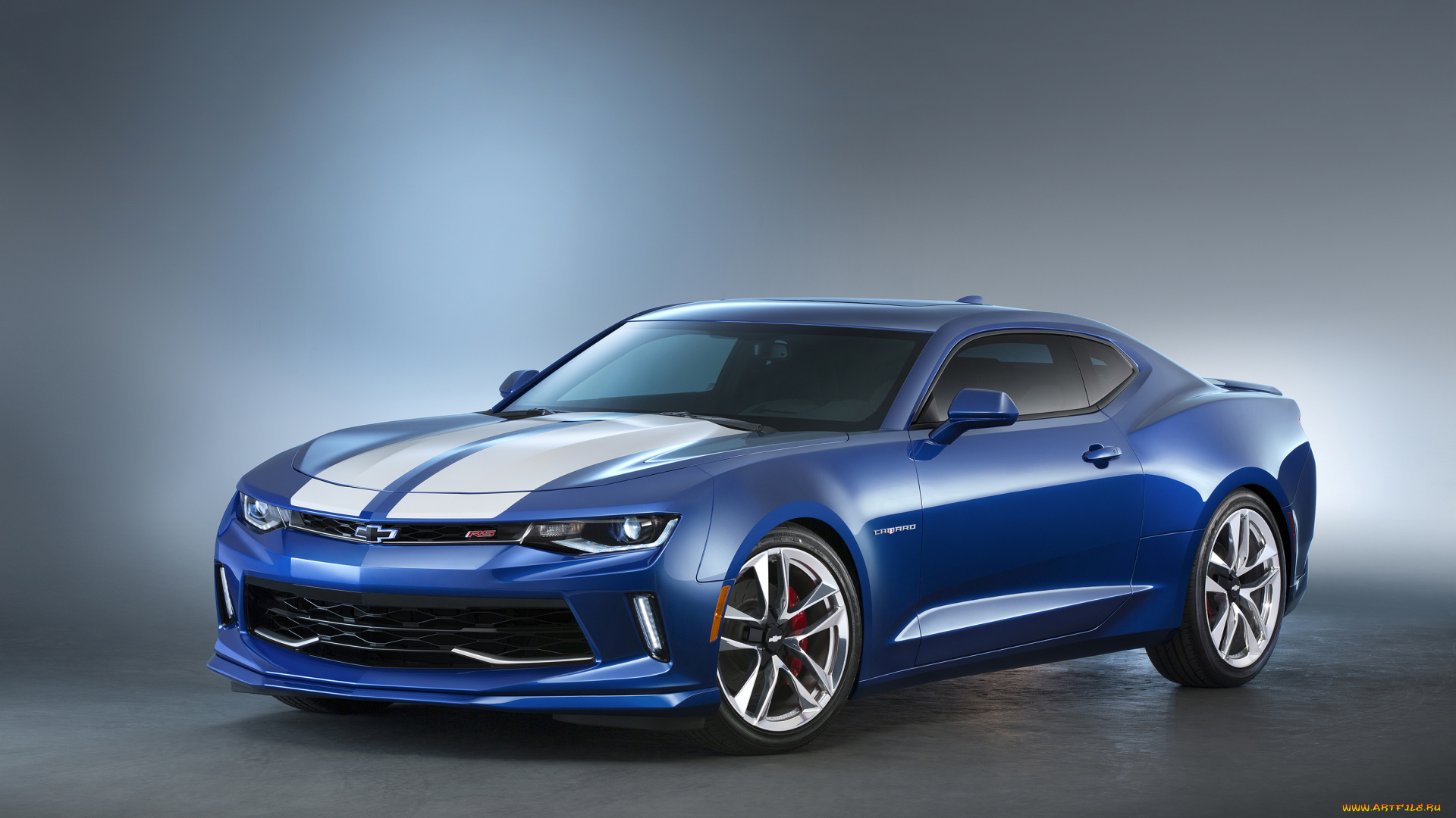 автомобили, camaro, 2015г, concept, chevrolet, hyper, синий