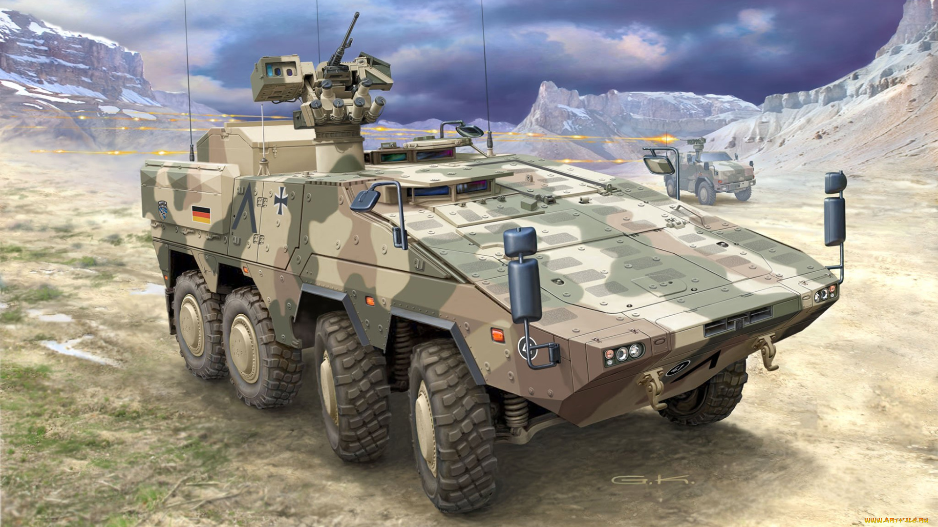 рисованное, армия, бтр