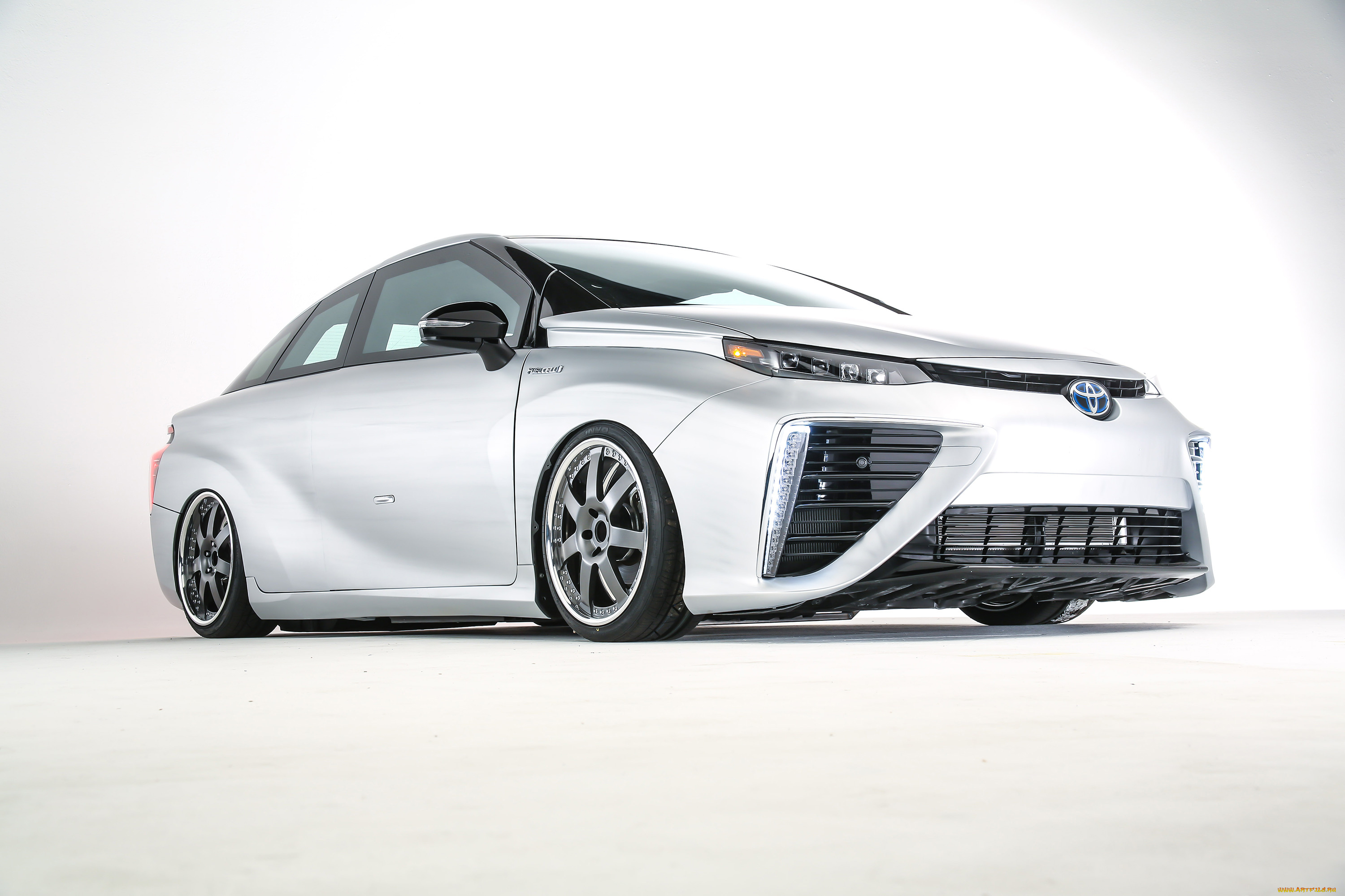 автомобили, toyota, mirai, back, to, the, future, 2015г, светлый