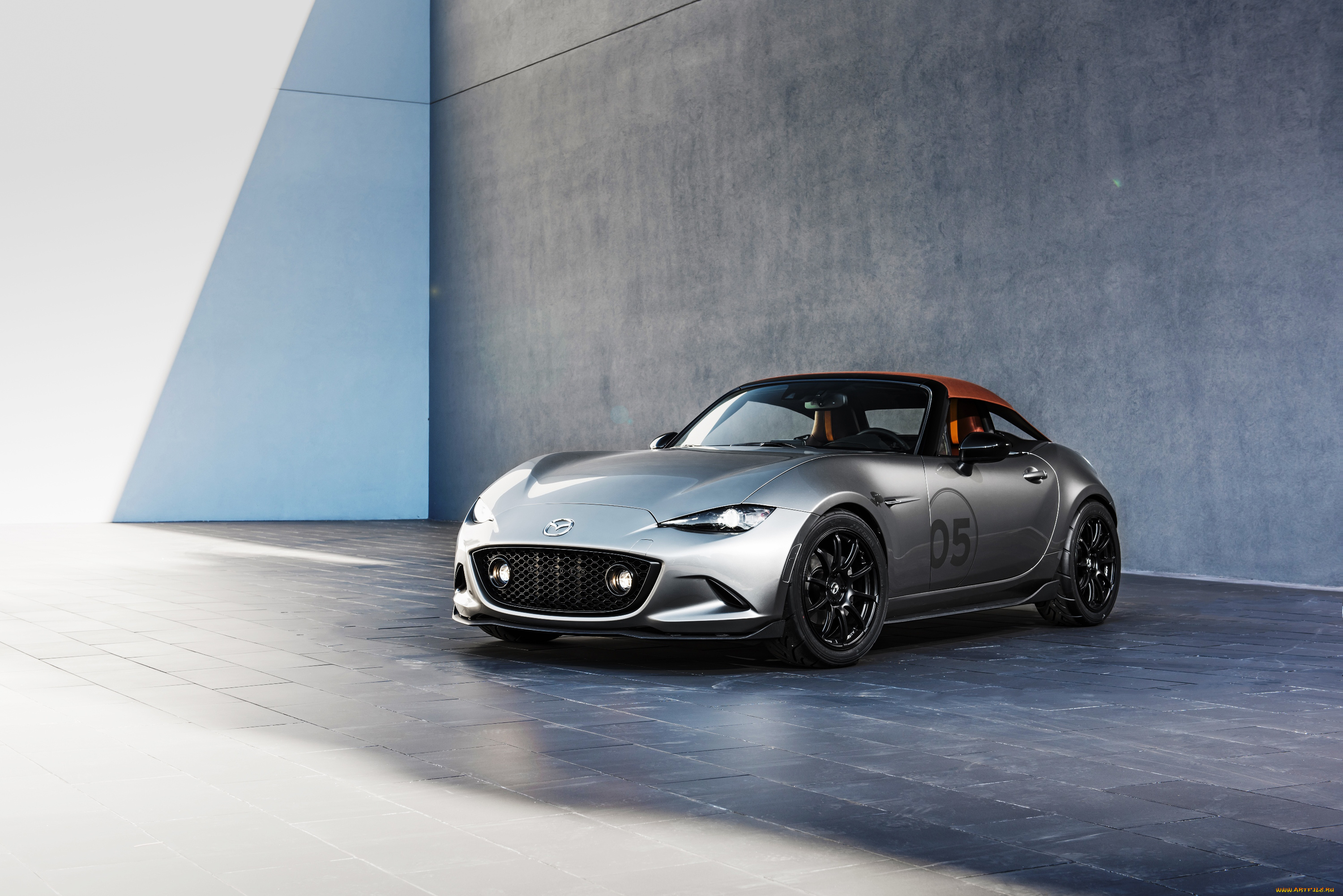 автомобили, mazda, mx-5, spyder, concept, 2015г