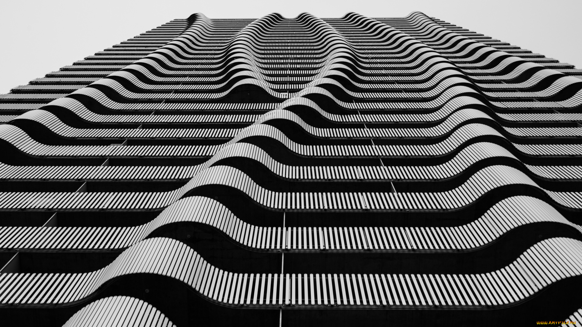 города, -, здания, , дома, здание, дом, австрия, вена, волна