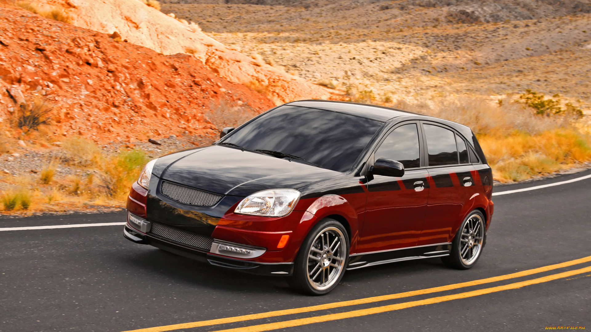 kia, rio5, sema, concept, 2008, автомобили, kia, 2008, rio5, concept, sema