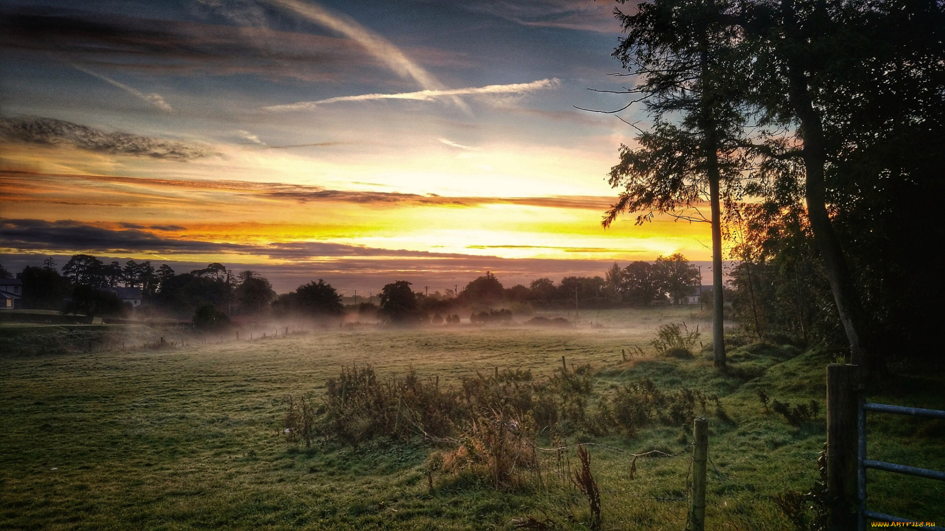 природа, восходы, закаты, рассвет