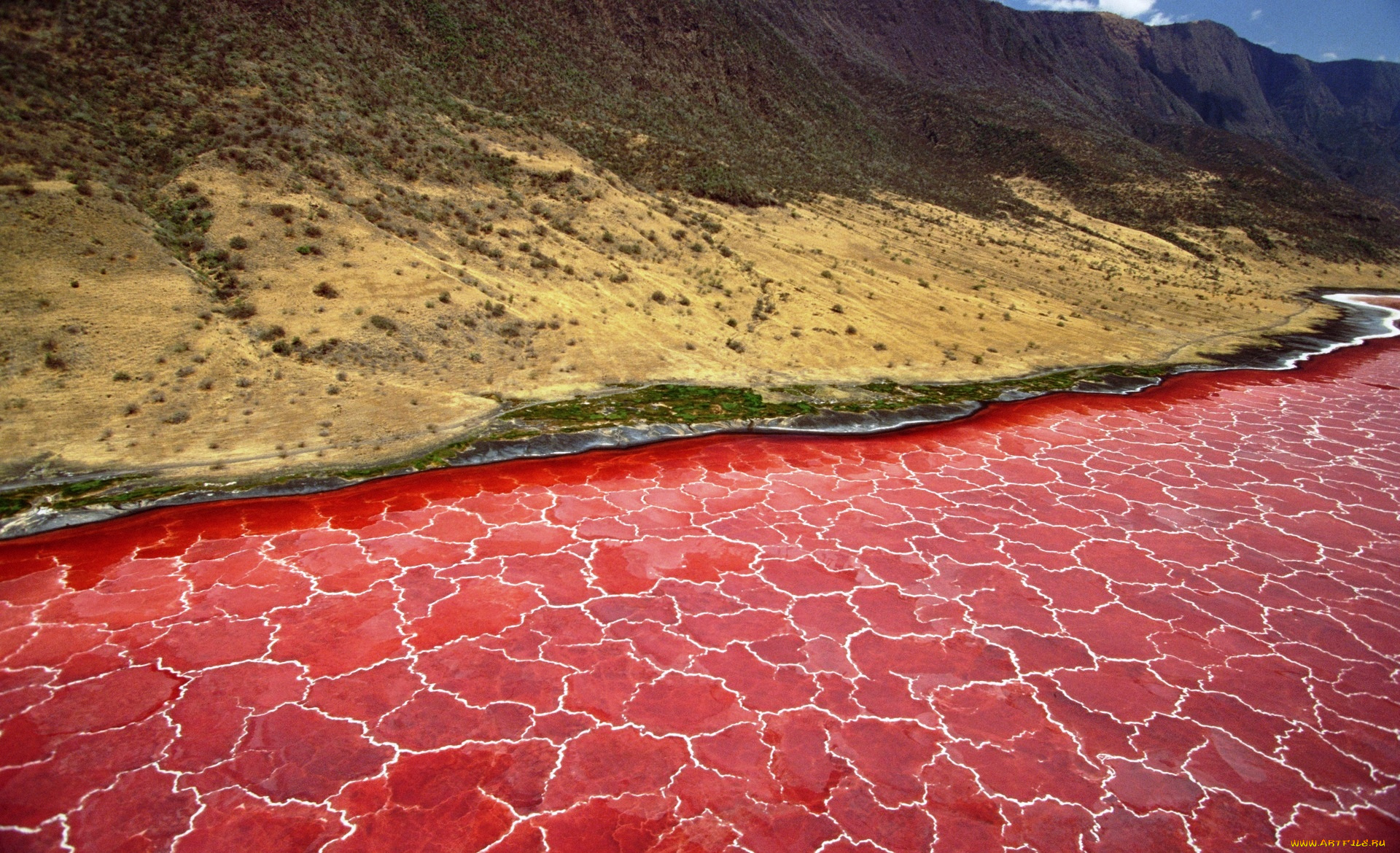 природа, реки, озера, пустыня, река, берег, горы