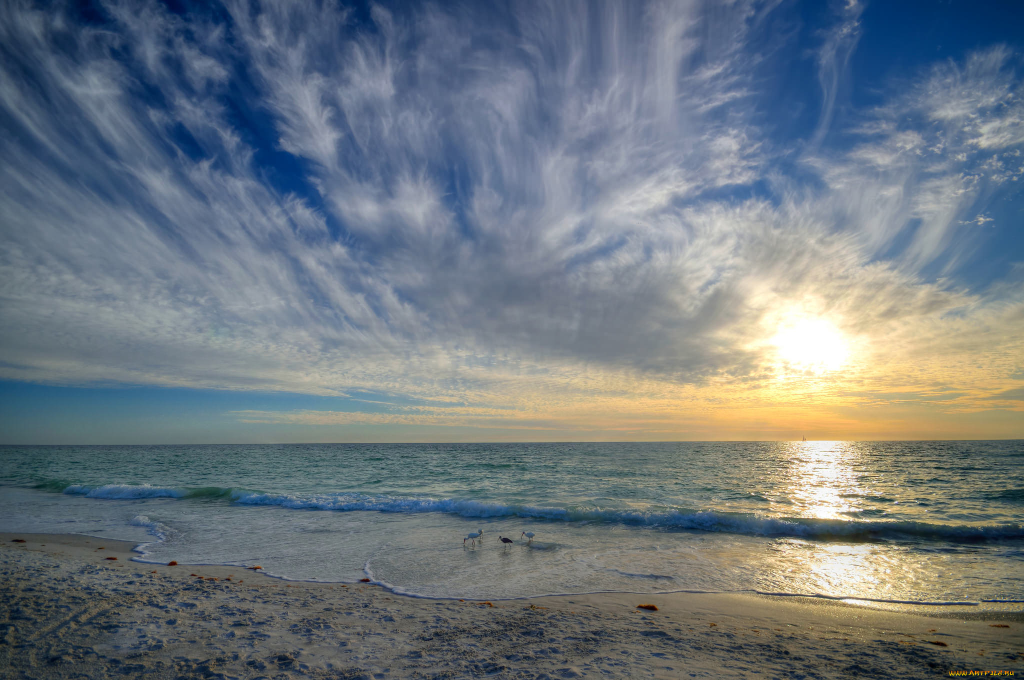 природа, восходы, закаты, рассвет