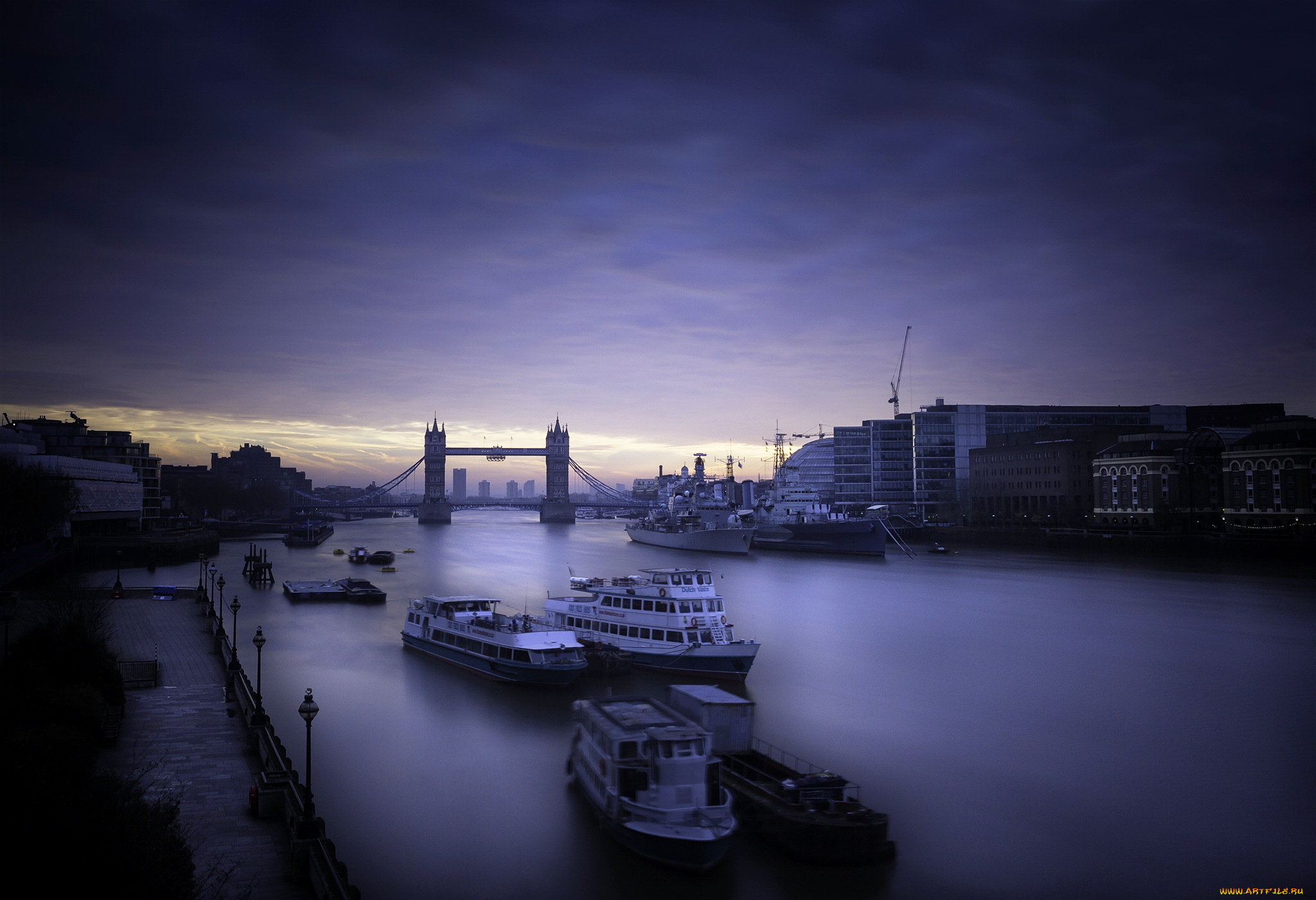 корабли, разные, вместе, london, morning, город