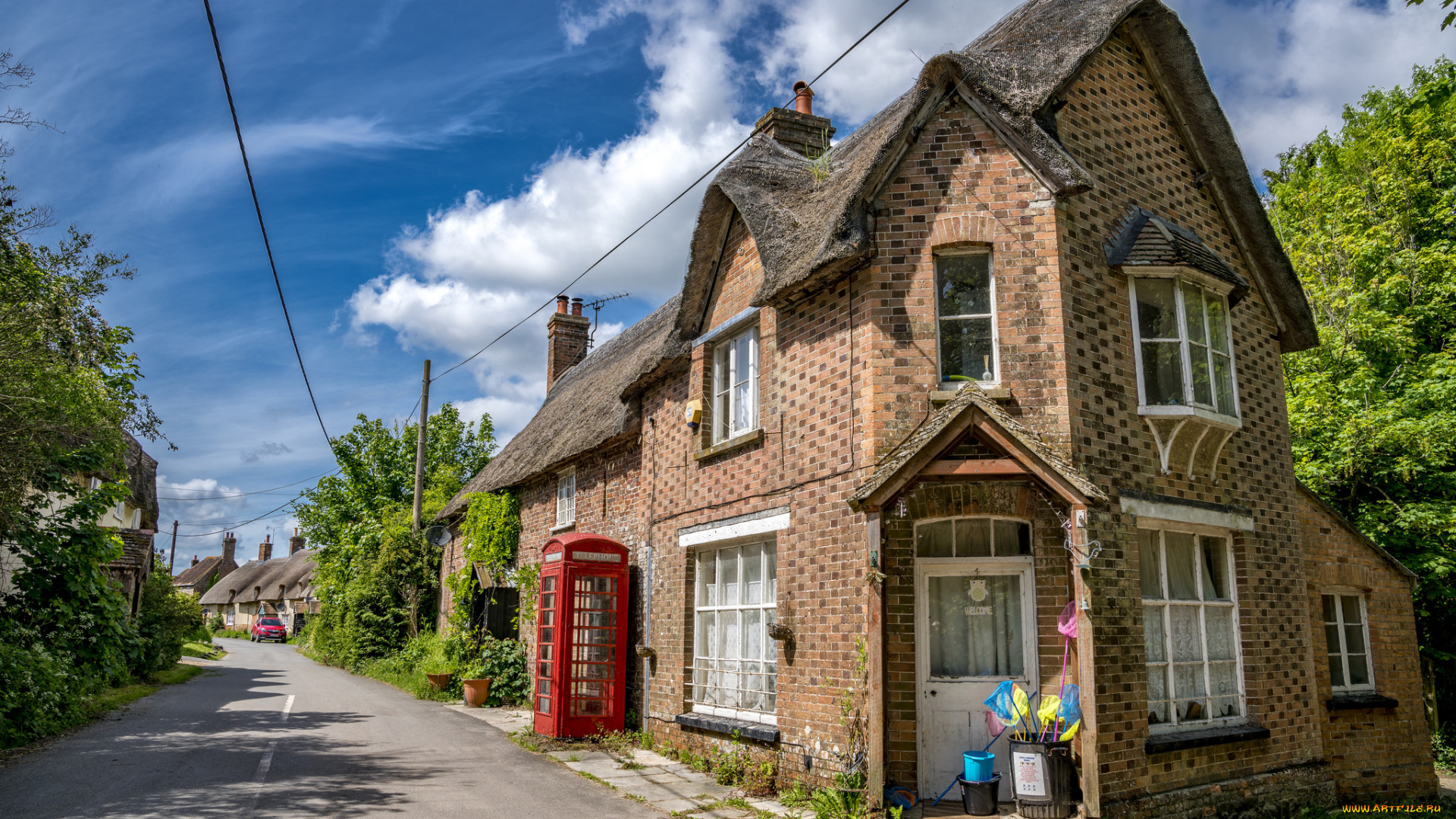 города, -, здания, , дома, простор