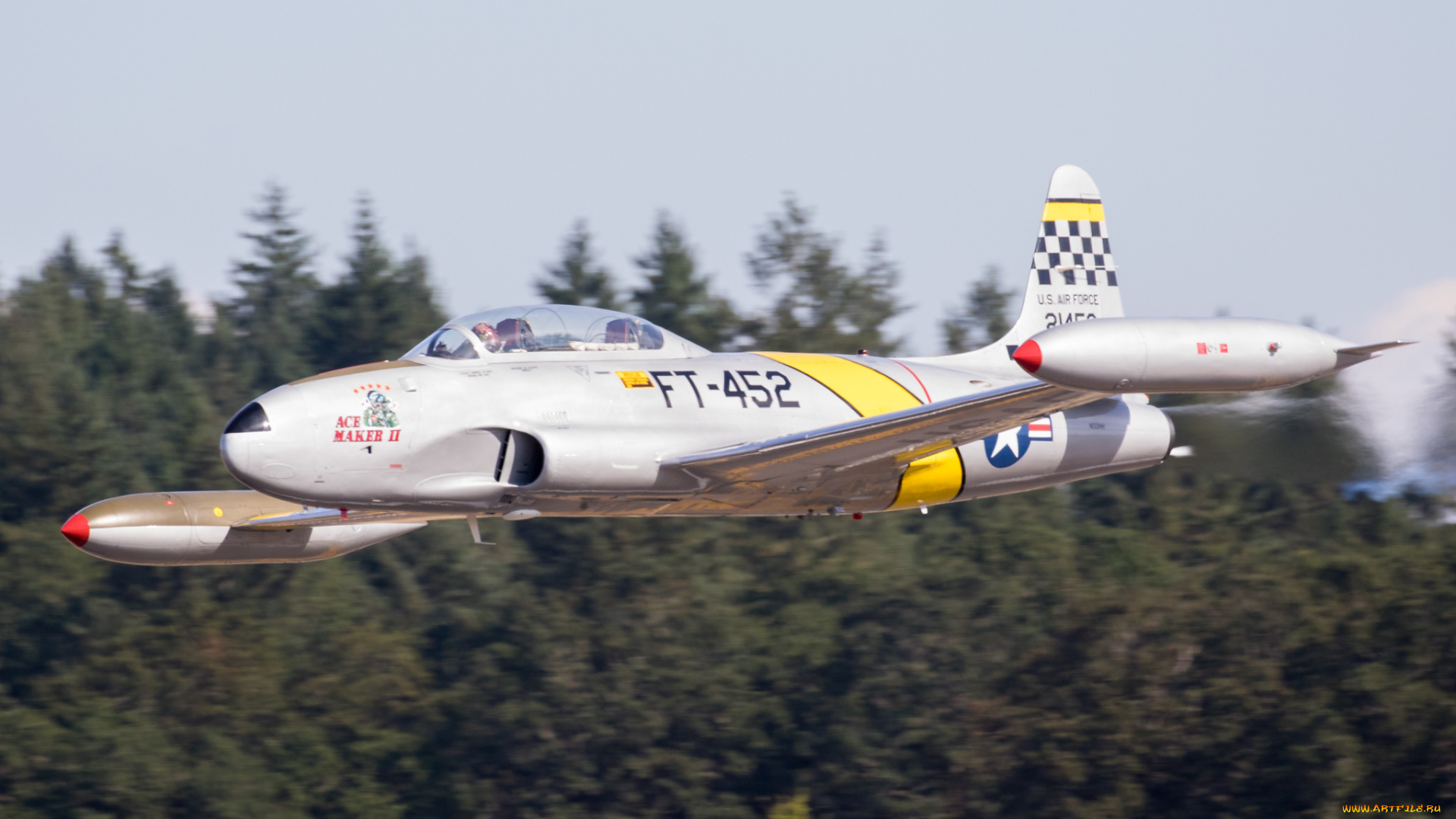 lockheed, t-33, shooting, star, авиация, боевые, самолёты, истребитель