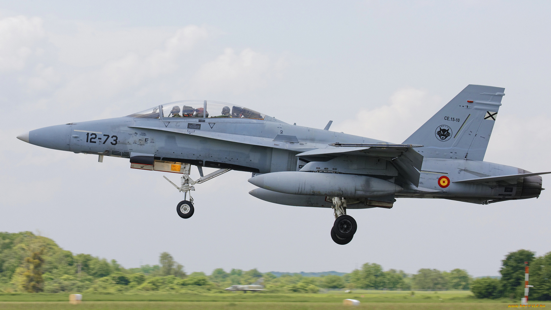 mcdonnell, douglas, ef18b, hornet, авиация, боевые, самолёты, истребитель