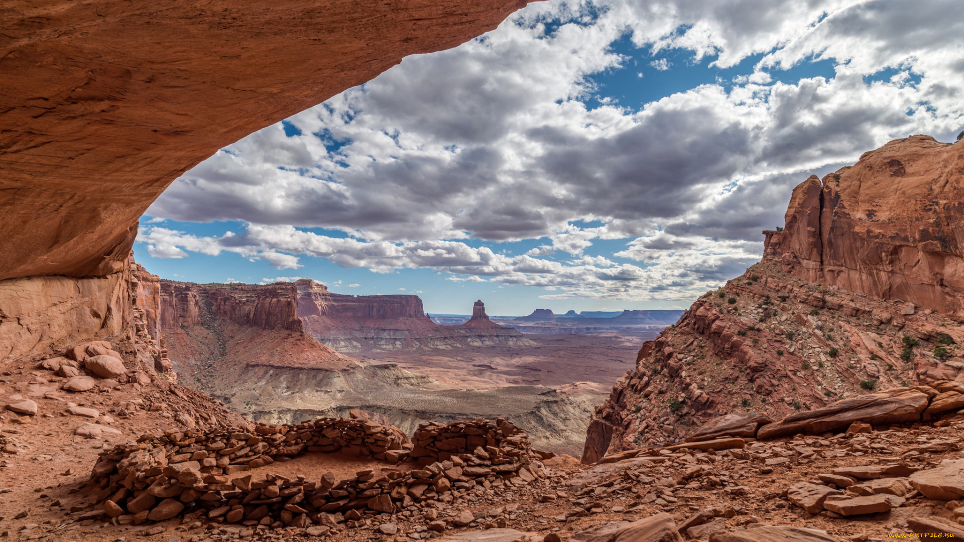 природа, горы, простор