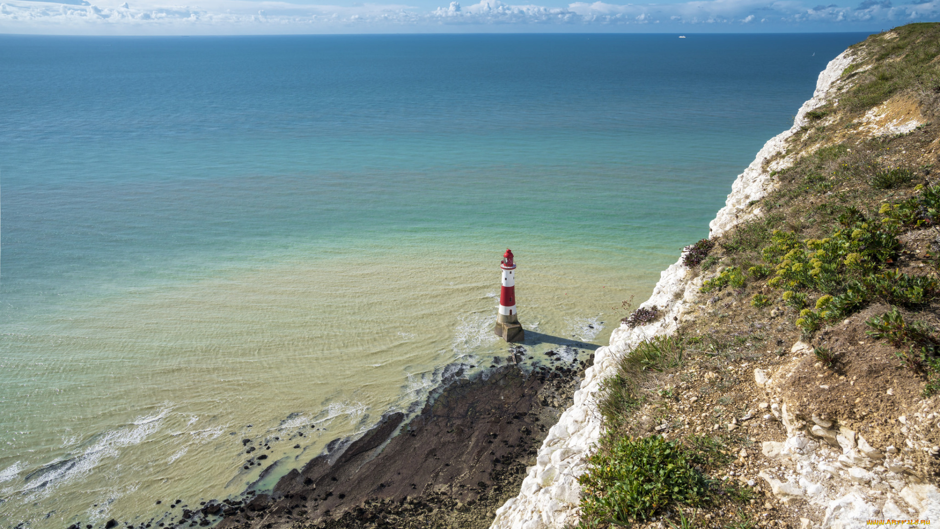 природа, маяки, простор