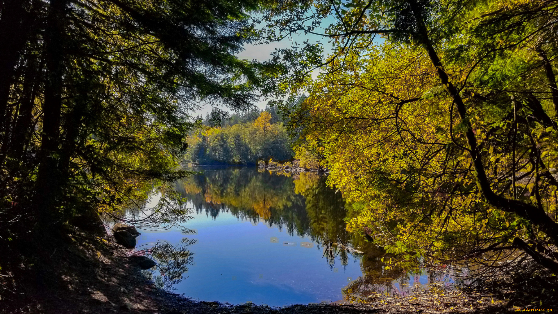 природа, реки, озера, простор