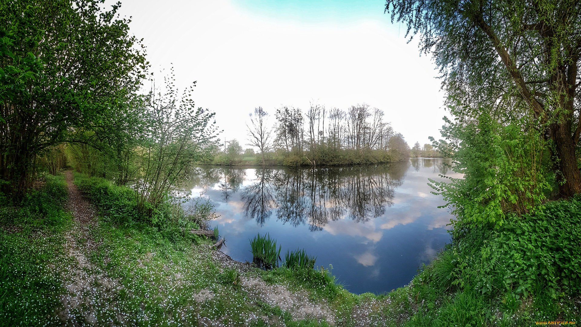 природа, реки, озера, простор