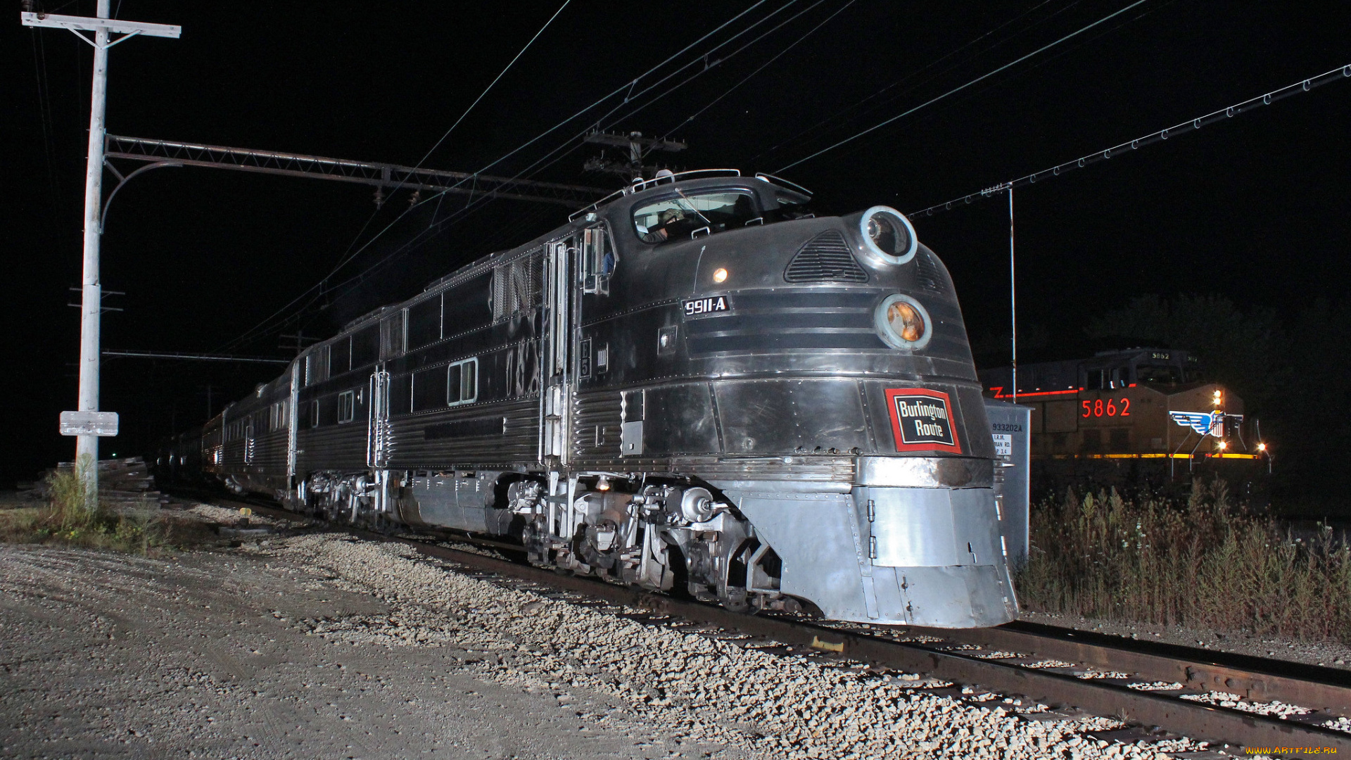 техника, поезда, локомотив, состав