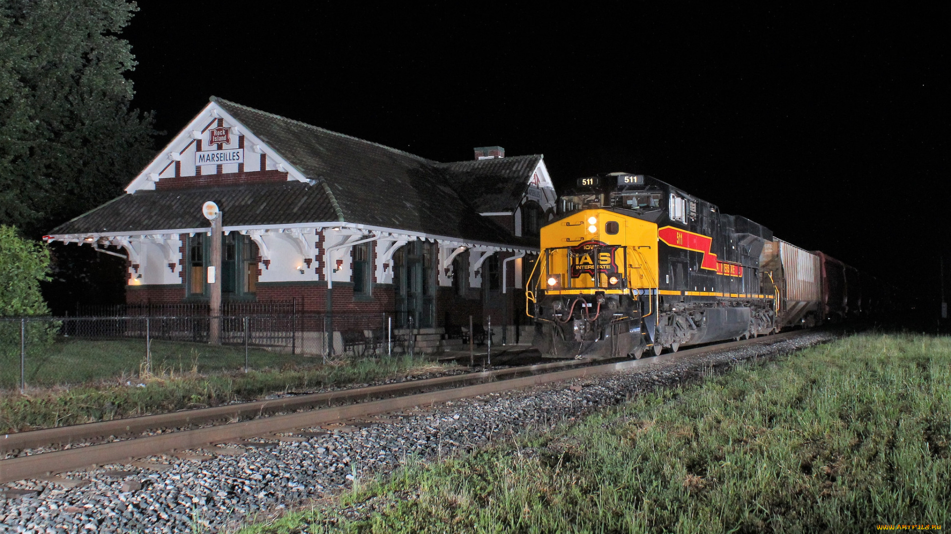 техника, поезда, локомотив, состав