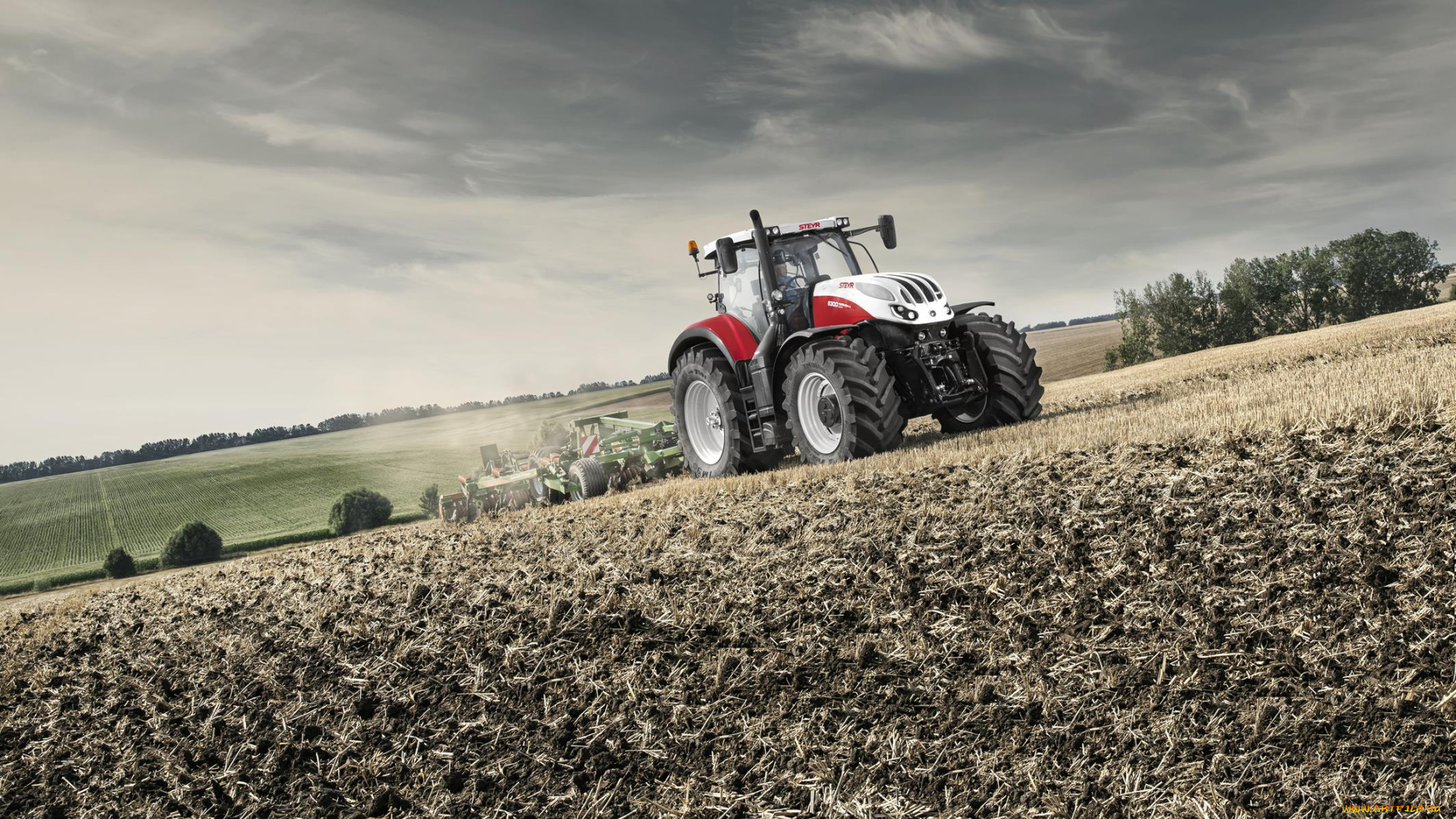 техника, тракторы, steyr