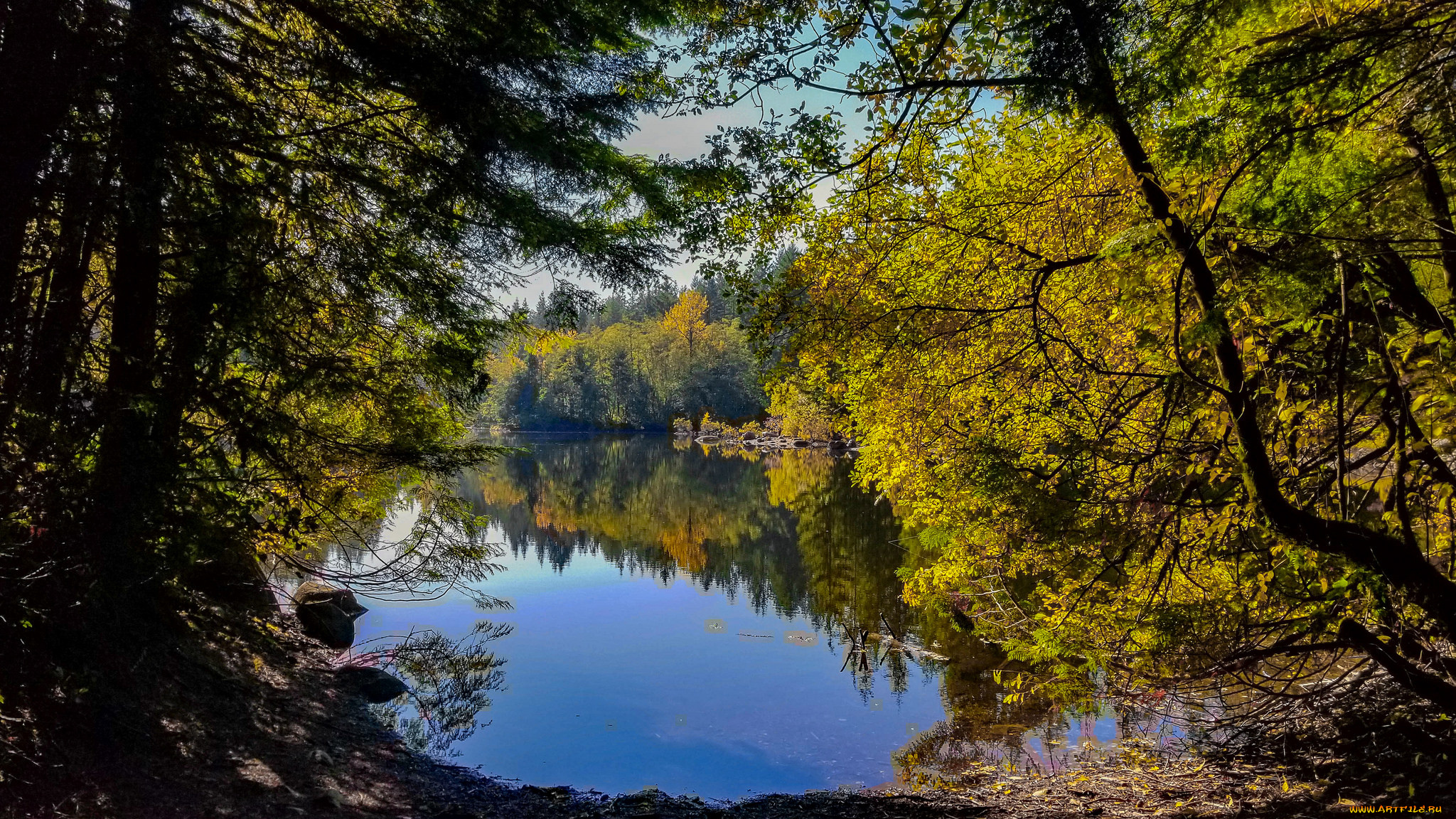 природа, реки, озера, простор