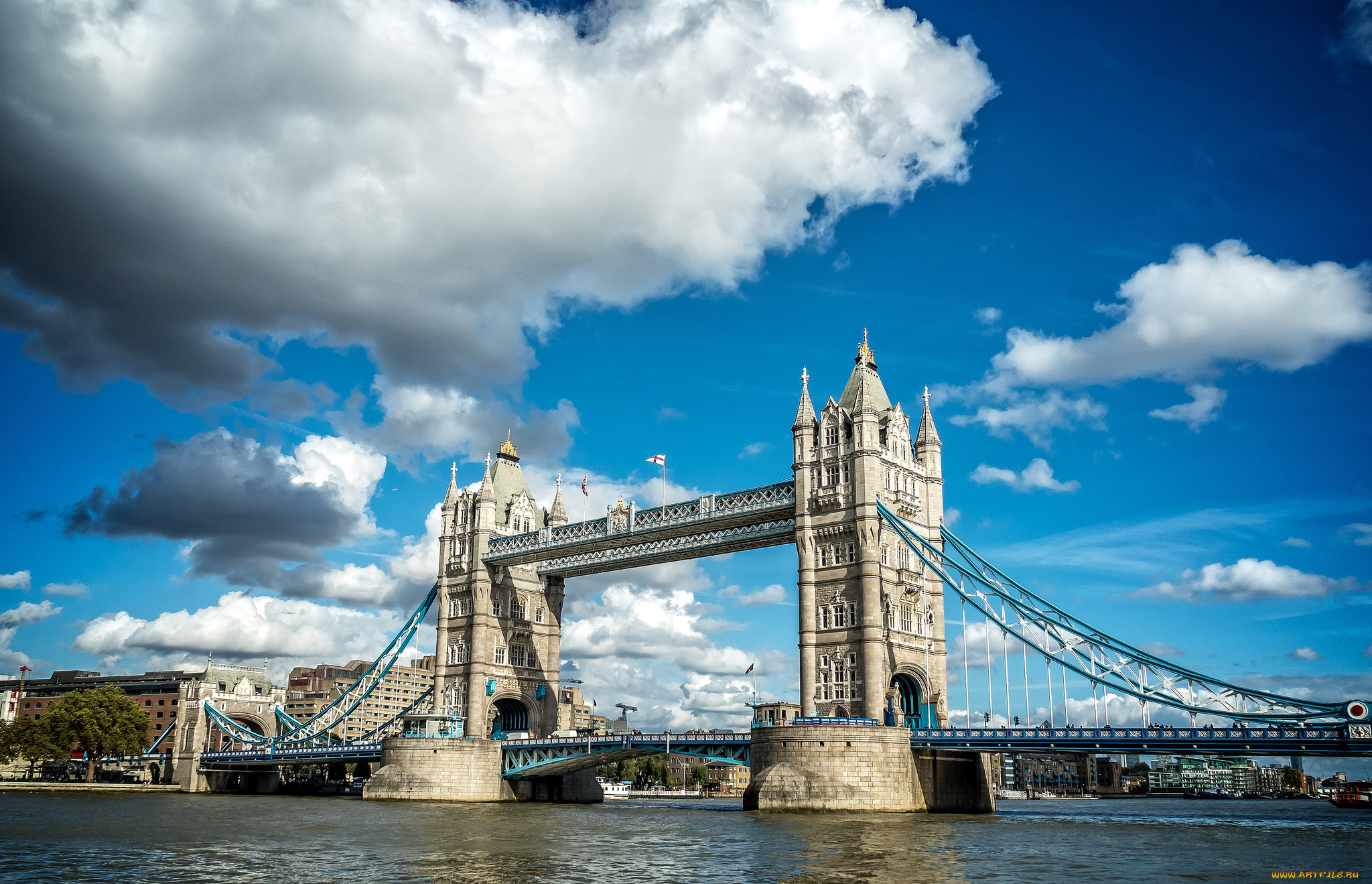 города, лондон, , великобритания, простор